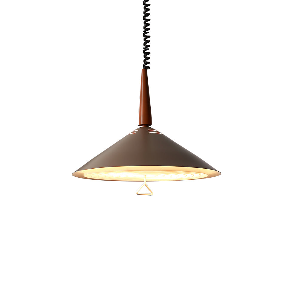 Pendant Light Cone Shape Vintage Dining Room - Letslighting