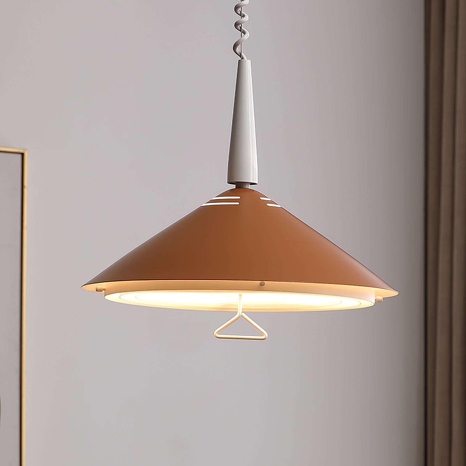 Pendant Light Cone Shape Vintage Dining Room - Letslighting