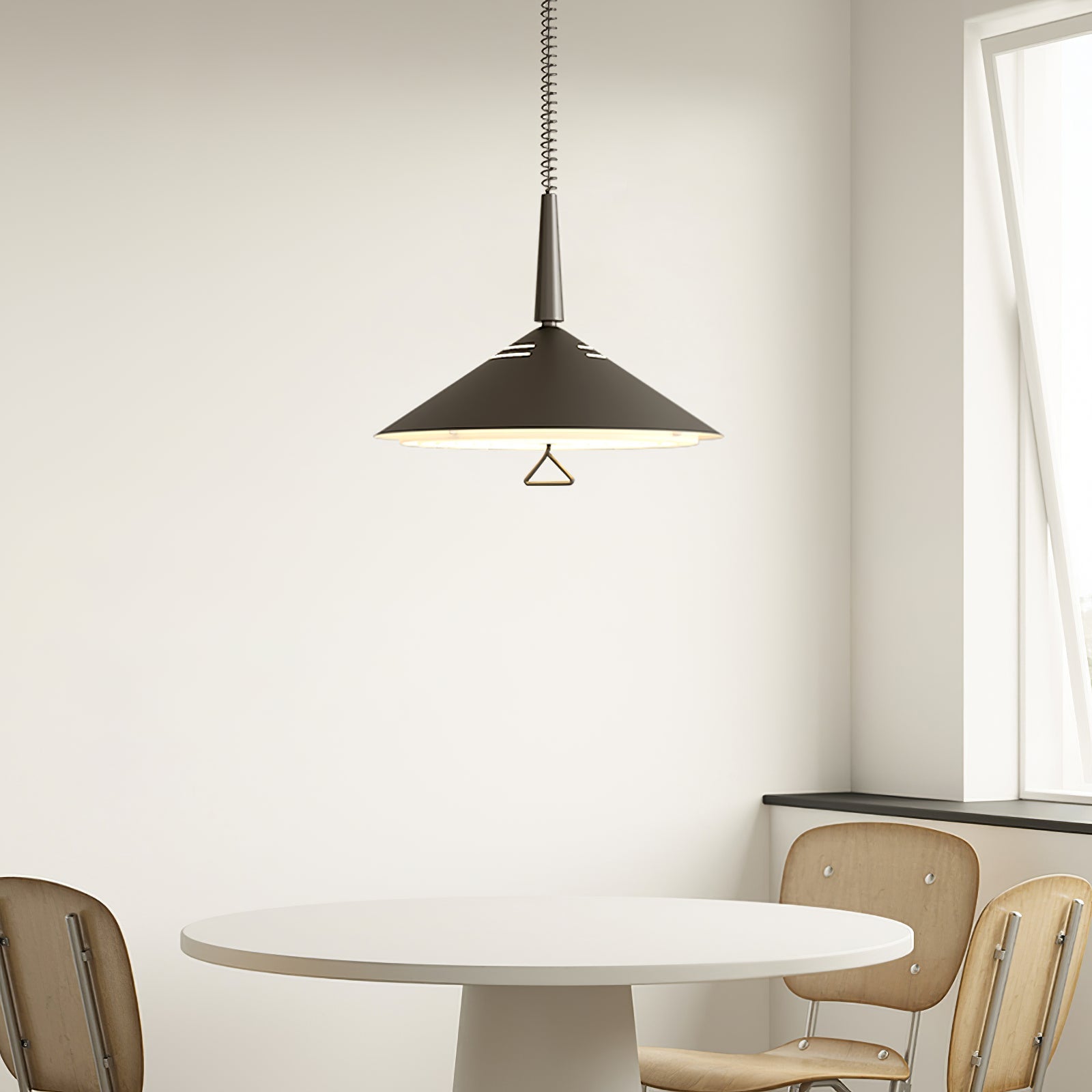 Pendant Light Cone Shape Vintage Dining Room - Letslighting