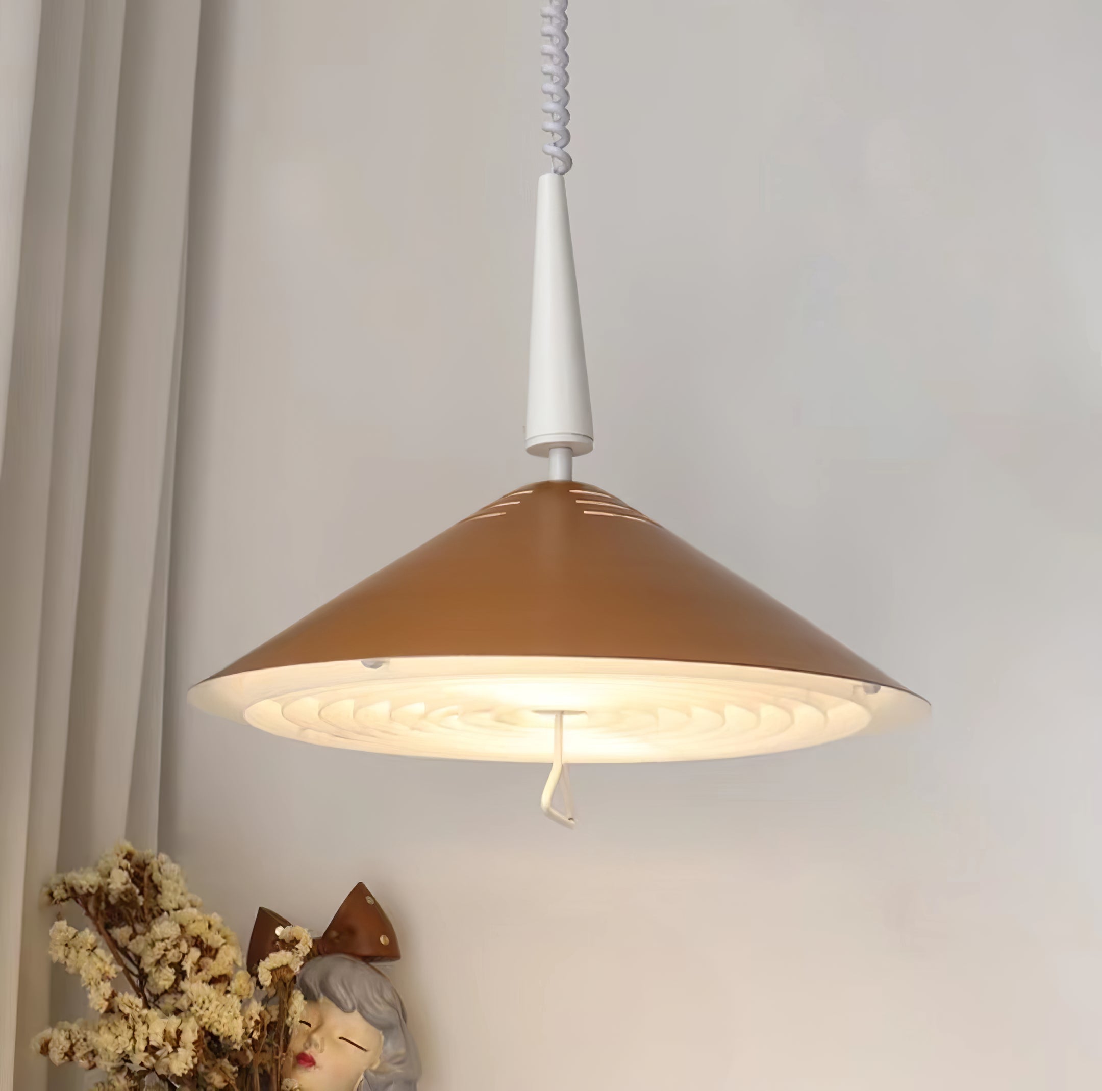 Pendant Light Cone Shape Vintage Dining Room - Letslighting