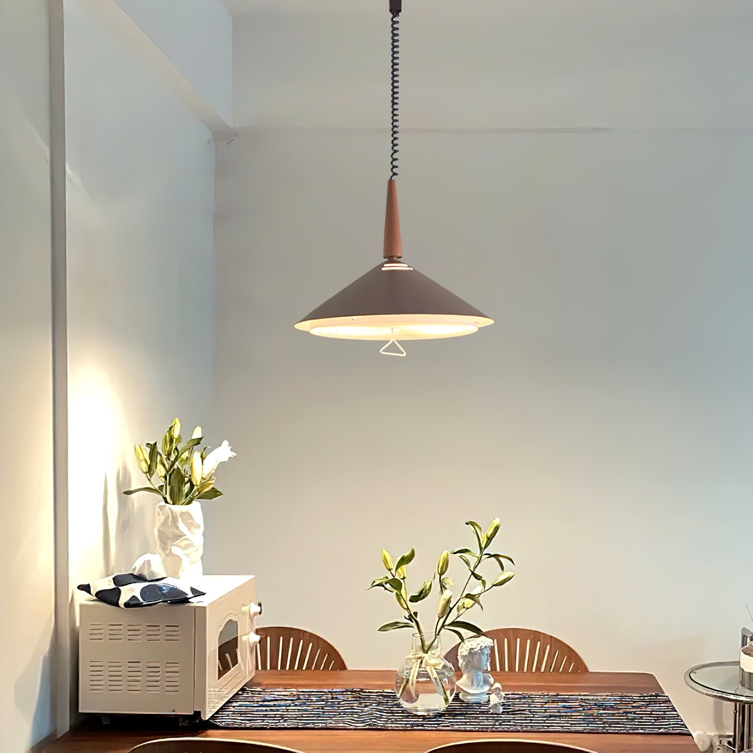 Pendant Light Cone Shape Vintage Dining Room - Letslighting
