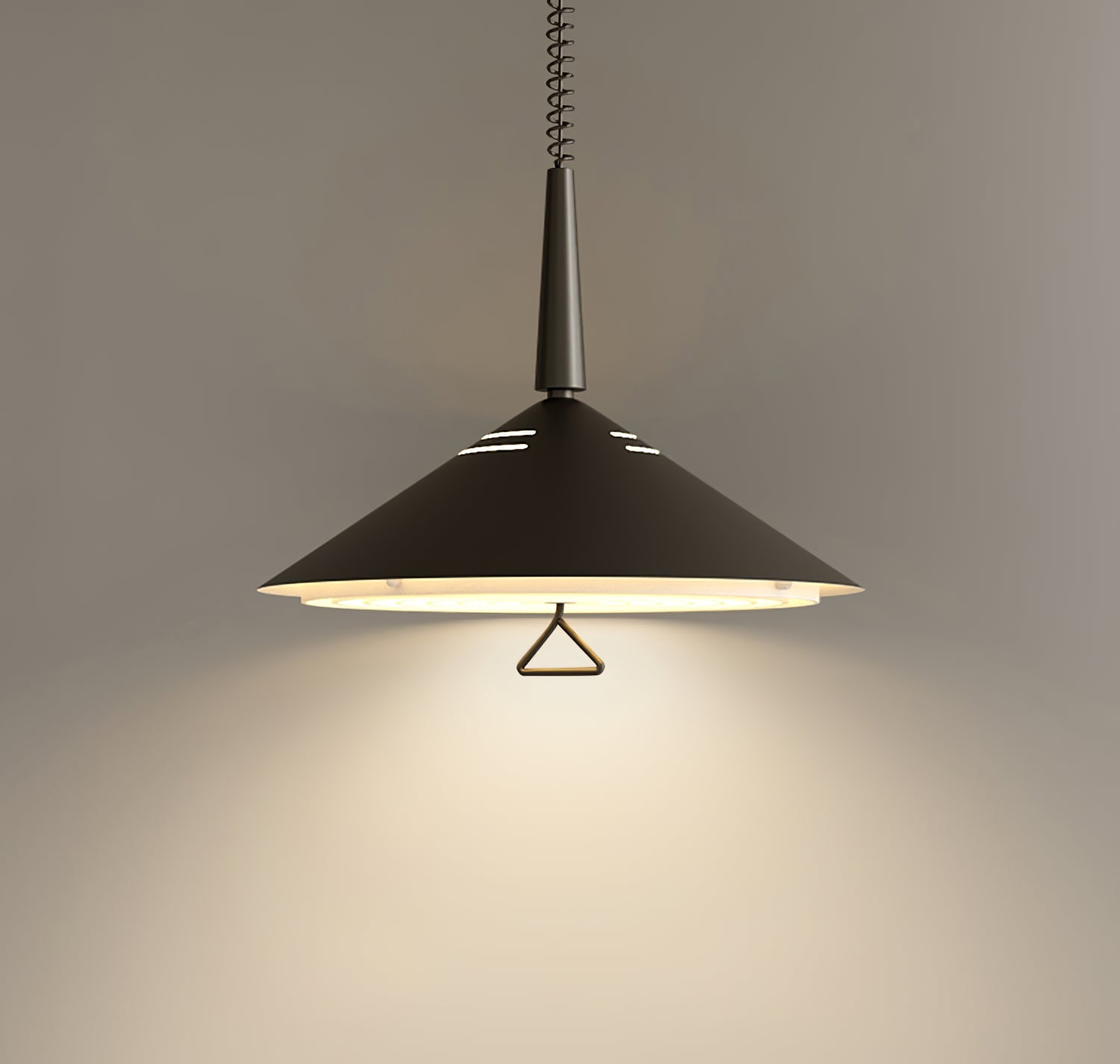 Pendant Light Cone Shape Vintage Dining Room - Letslighting