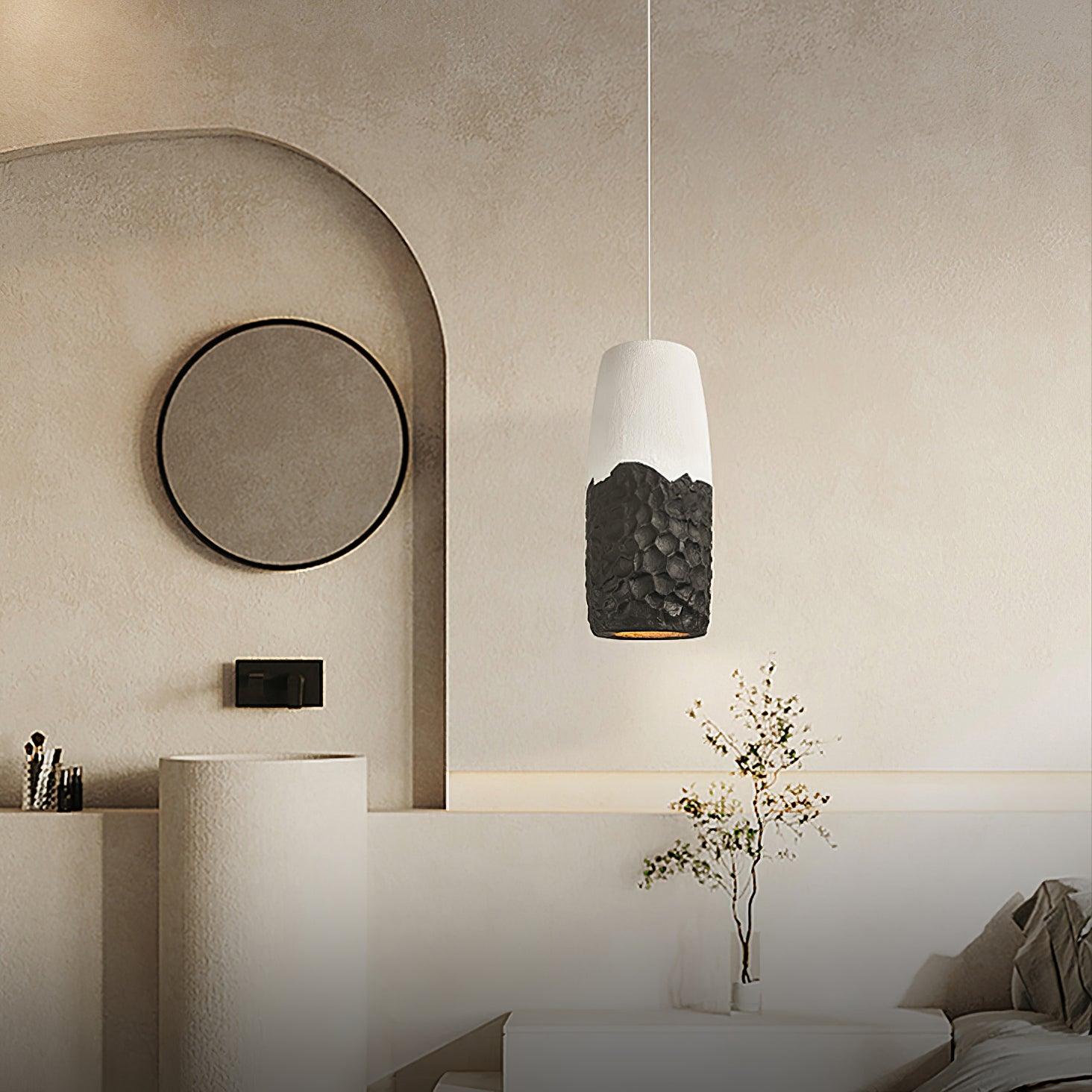 Orphaarae Modern Minimalist Plastic Pendant Lamp - Letslighting