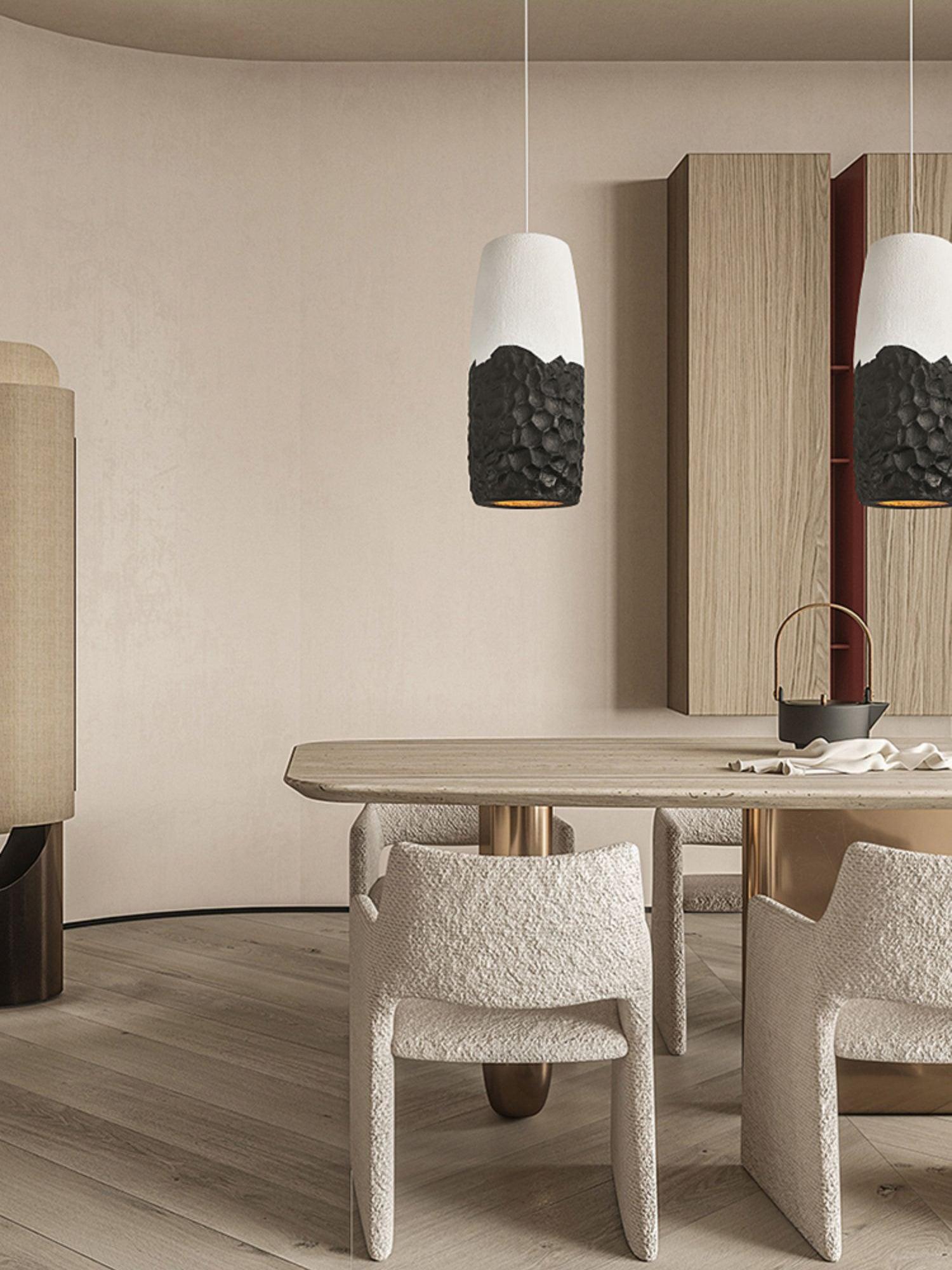 Orphaarae Modern Minimalist Plastic Pendant Lamp - Letslighting