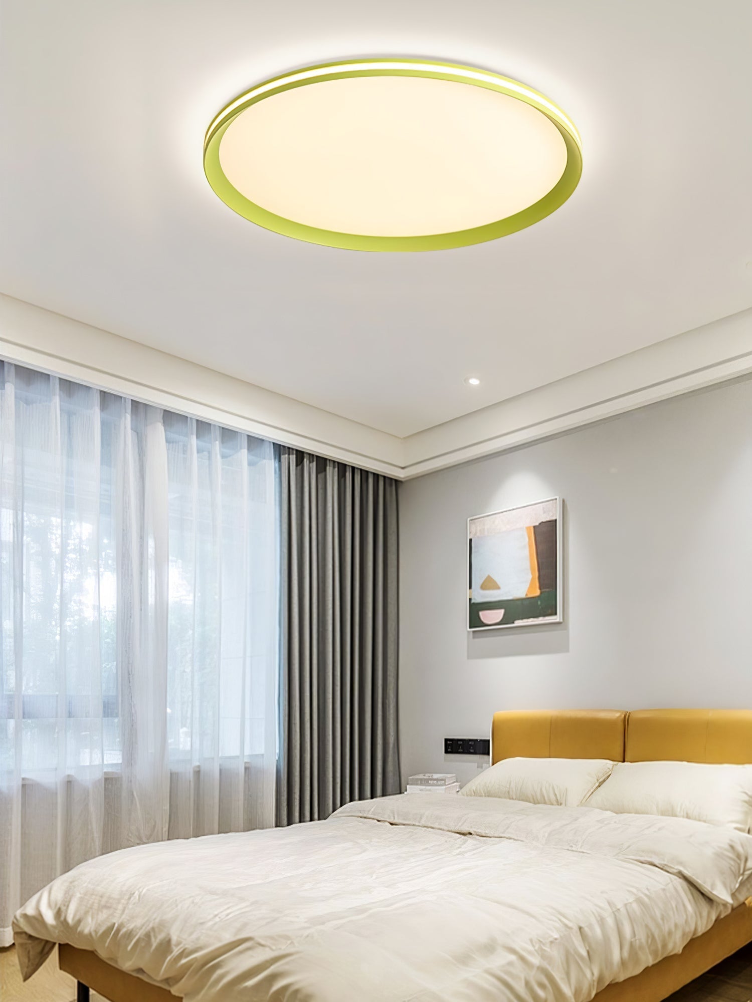 Avtheira Modern Minimalist Circular LED Ceiling Light - Letslighting