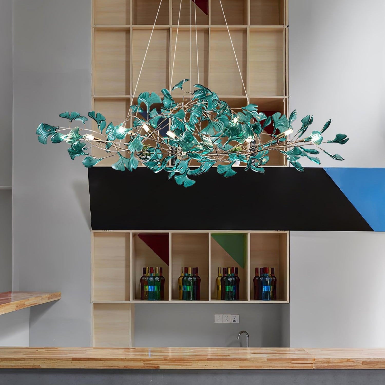 Olivia Ginkgo Acrylic Chandeliers - Letslighting