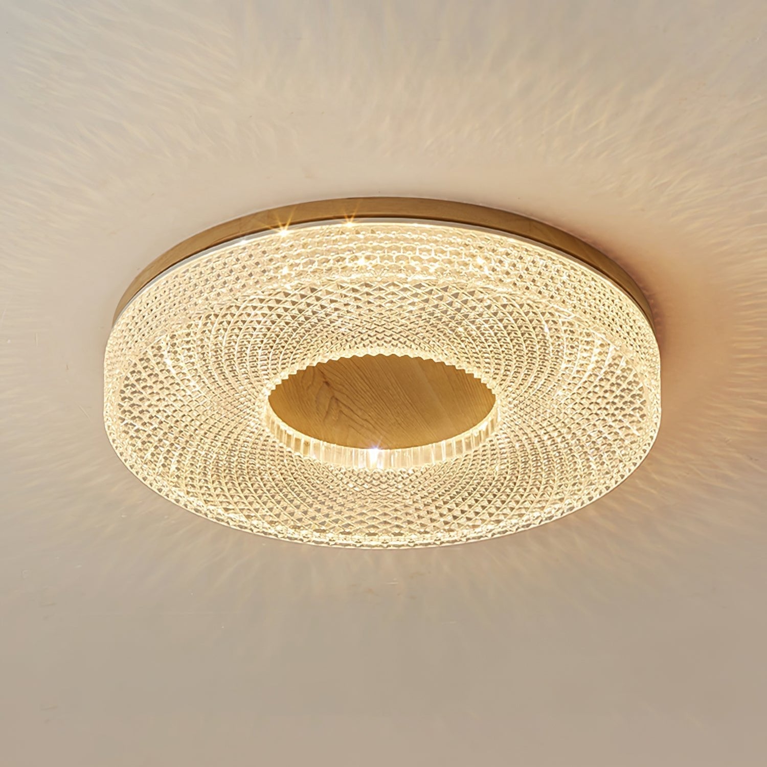 Solara Ceiling Lamp Acrylic Ring Modern Minimalist - Letslighting