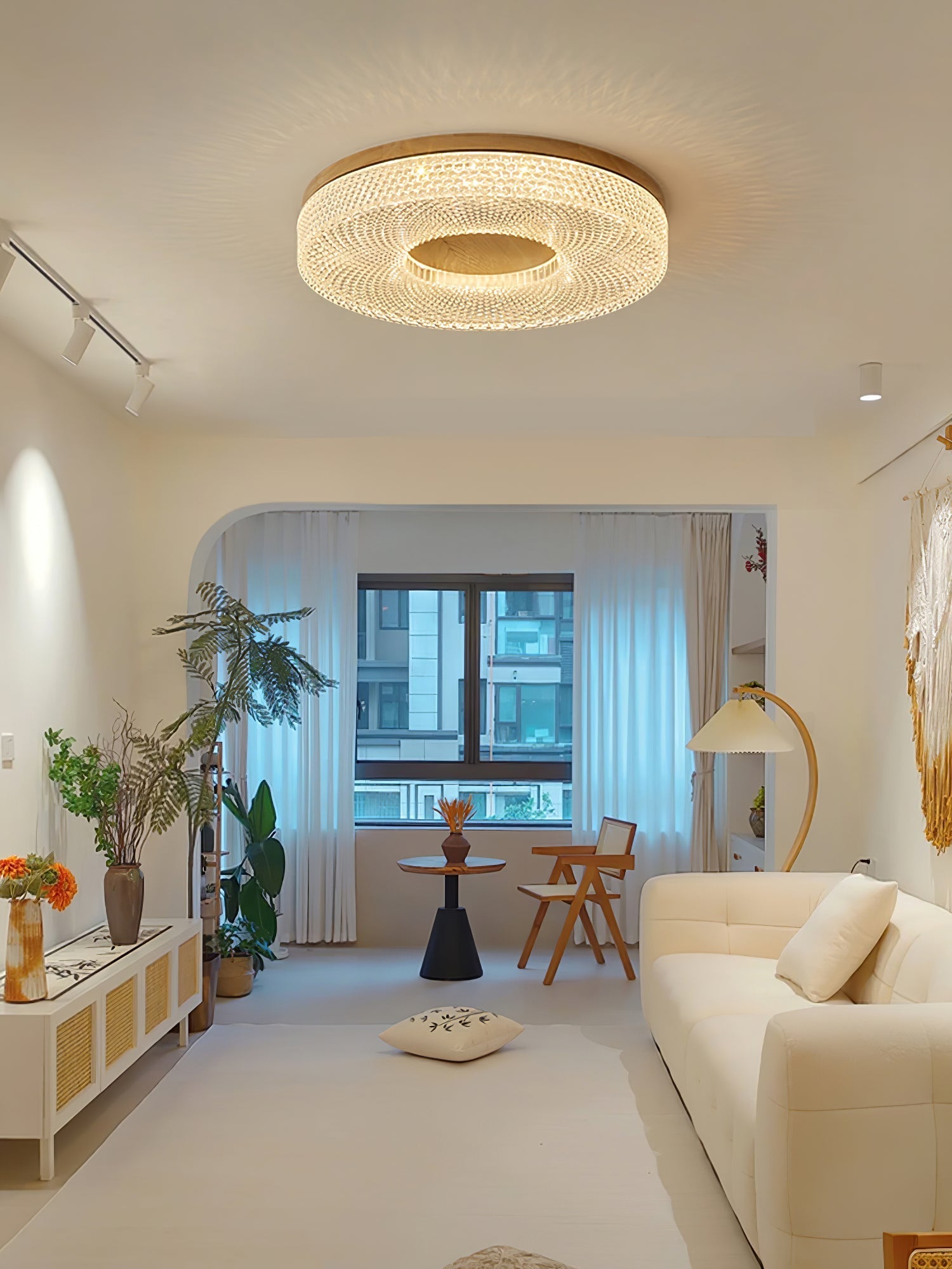 Acrylic Halo Round Ceiling Light - Blowlighting