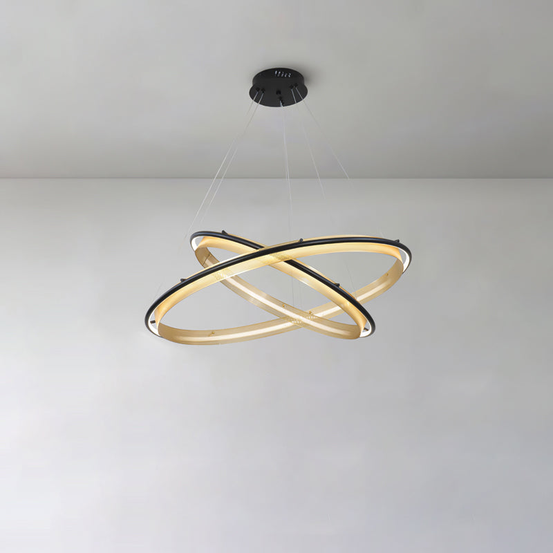 Erveliel Modern Minimalist LED Round Chandelier - Letslighting