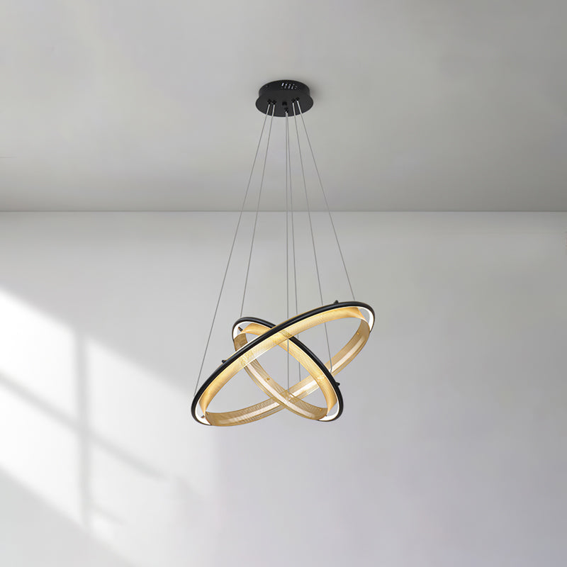 Erveliel Modern Minimalist LED Round Chandelier - Letslighting