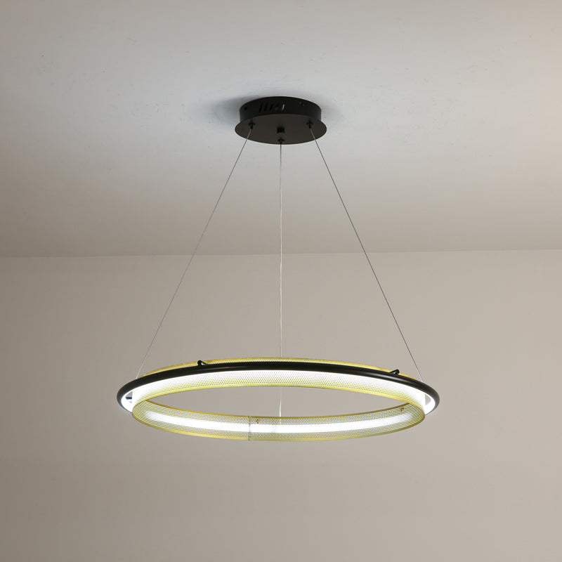 Erveliel Modern Minimalist LED Round Chandelier - Letslighting