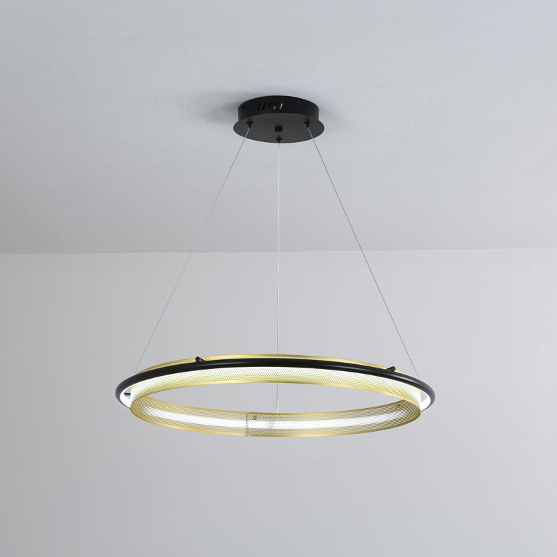 Erveliel Modern Minimalist LED Round Chandelier - Letslighting