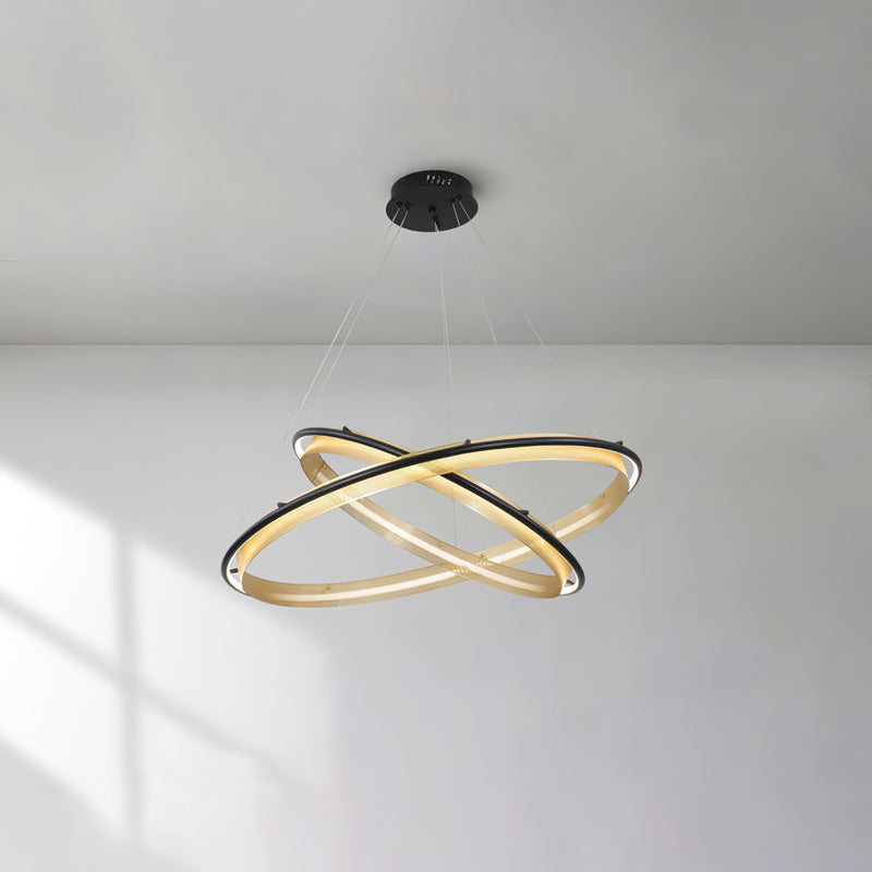 Erveliel Modern Minimalist LED Round Chandelier - Letslighting