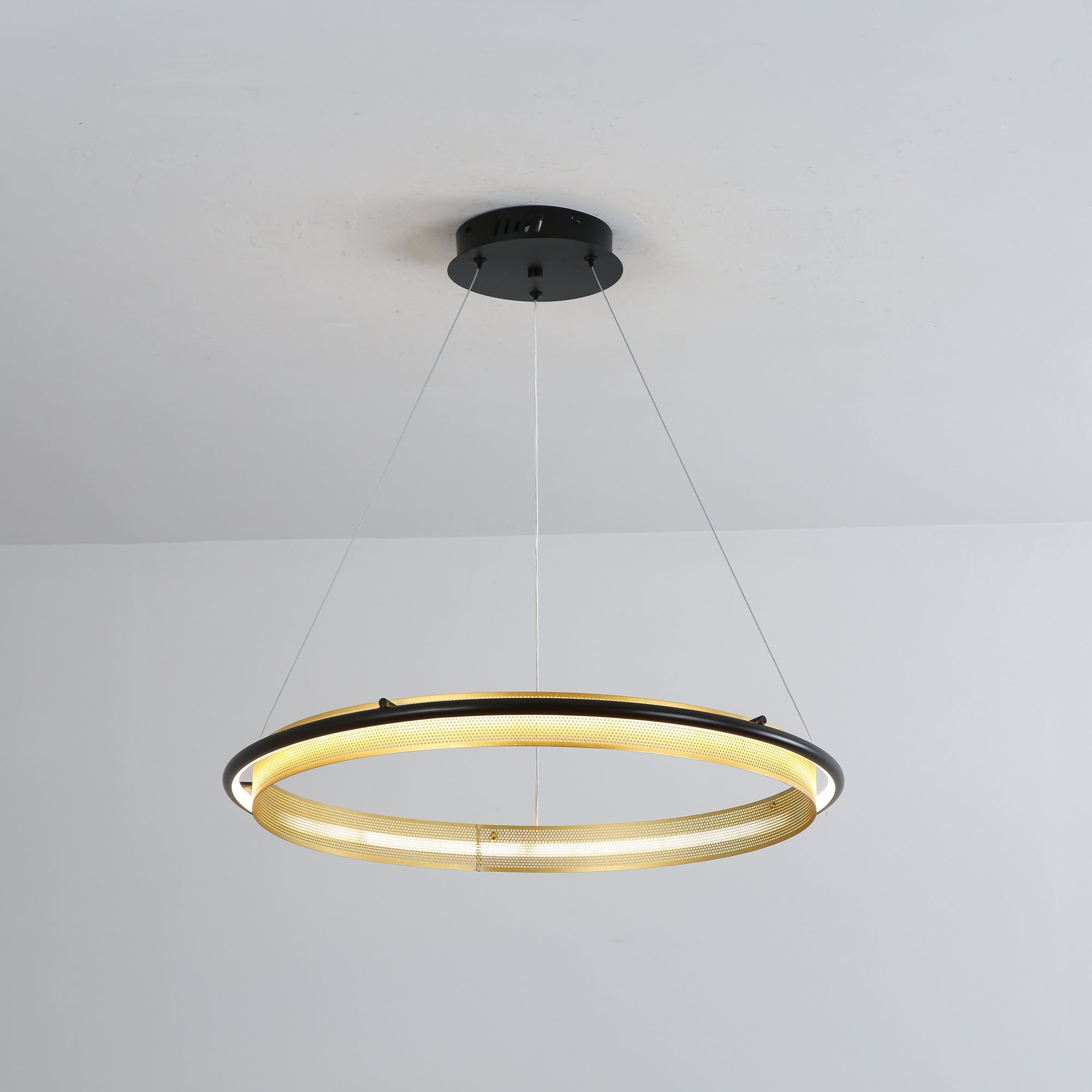 Erveliel Modern Minimalist LED Round Chandelier - Letslighting