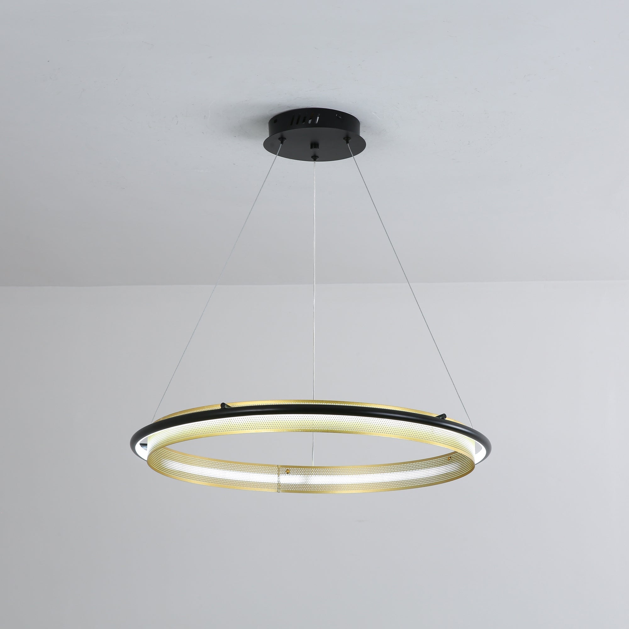 Erveliel Modern Minimalist LED Round Chandelier - Letslighting
