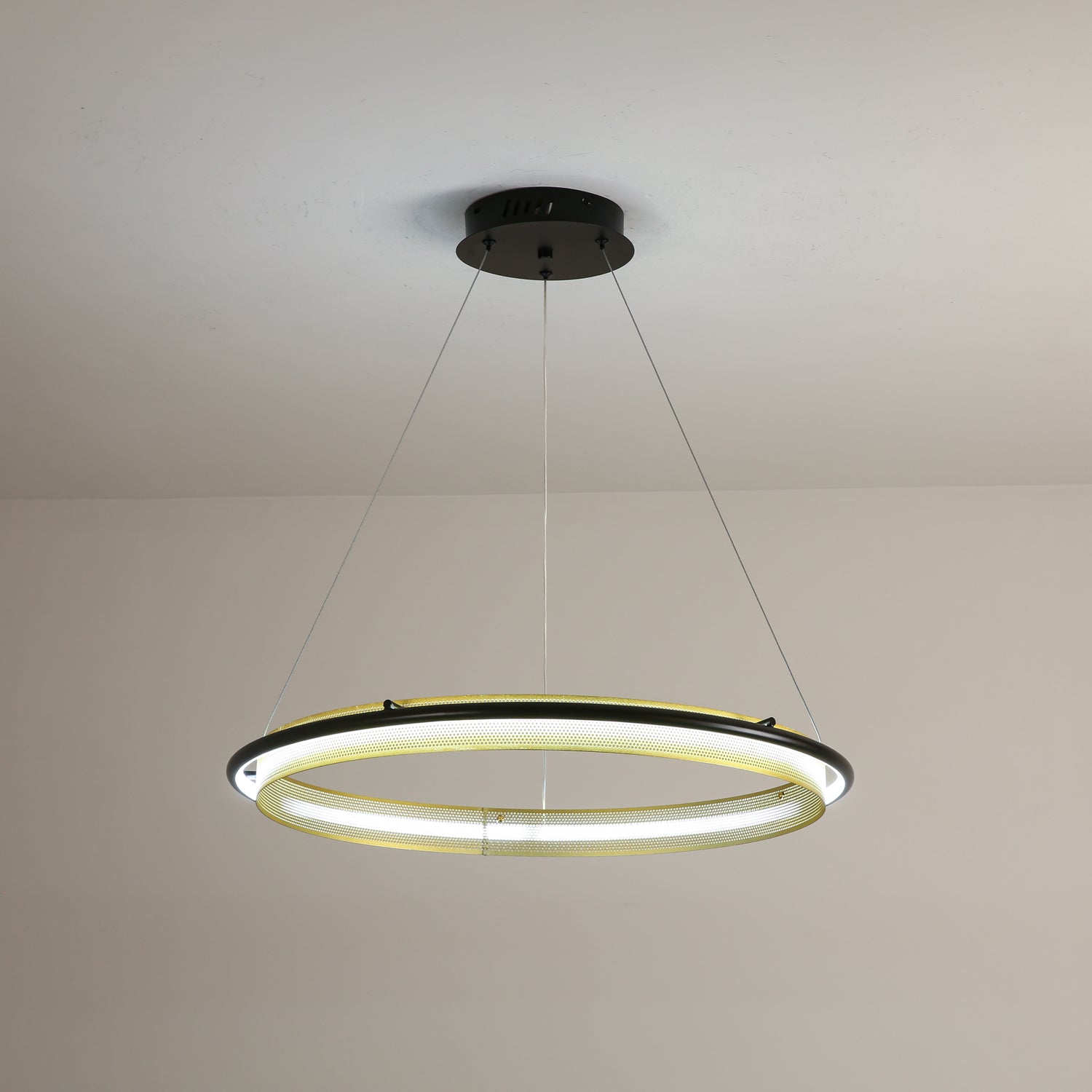 Erveliel Modern Minimalist LED Round Chandelier - Letslighting