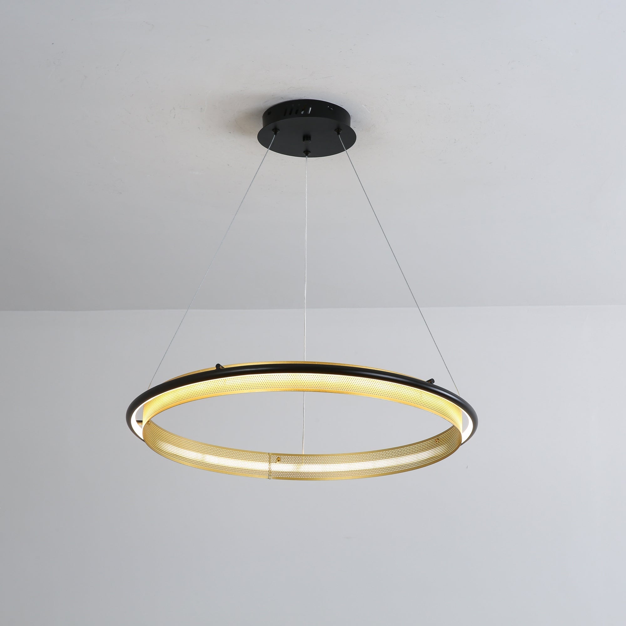 Erveliel Modern Minimalist LED Round Chandelier - Letslighting