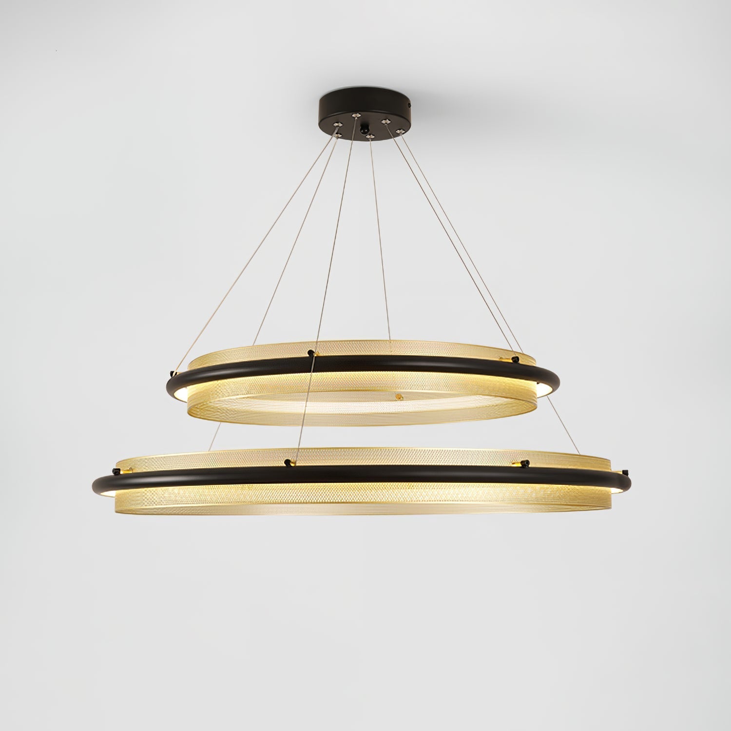 Erveliel Modern Minimalist LED Round Chandelier - Letslighting