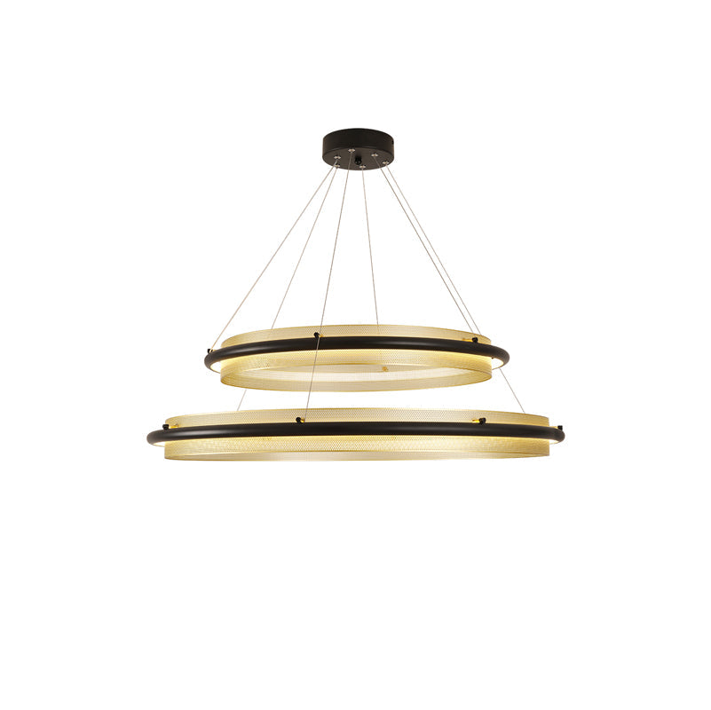 Erveliel Modern Minimalist LED Round Chandelier - Letslighting