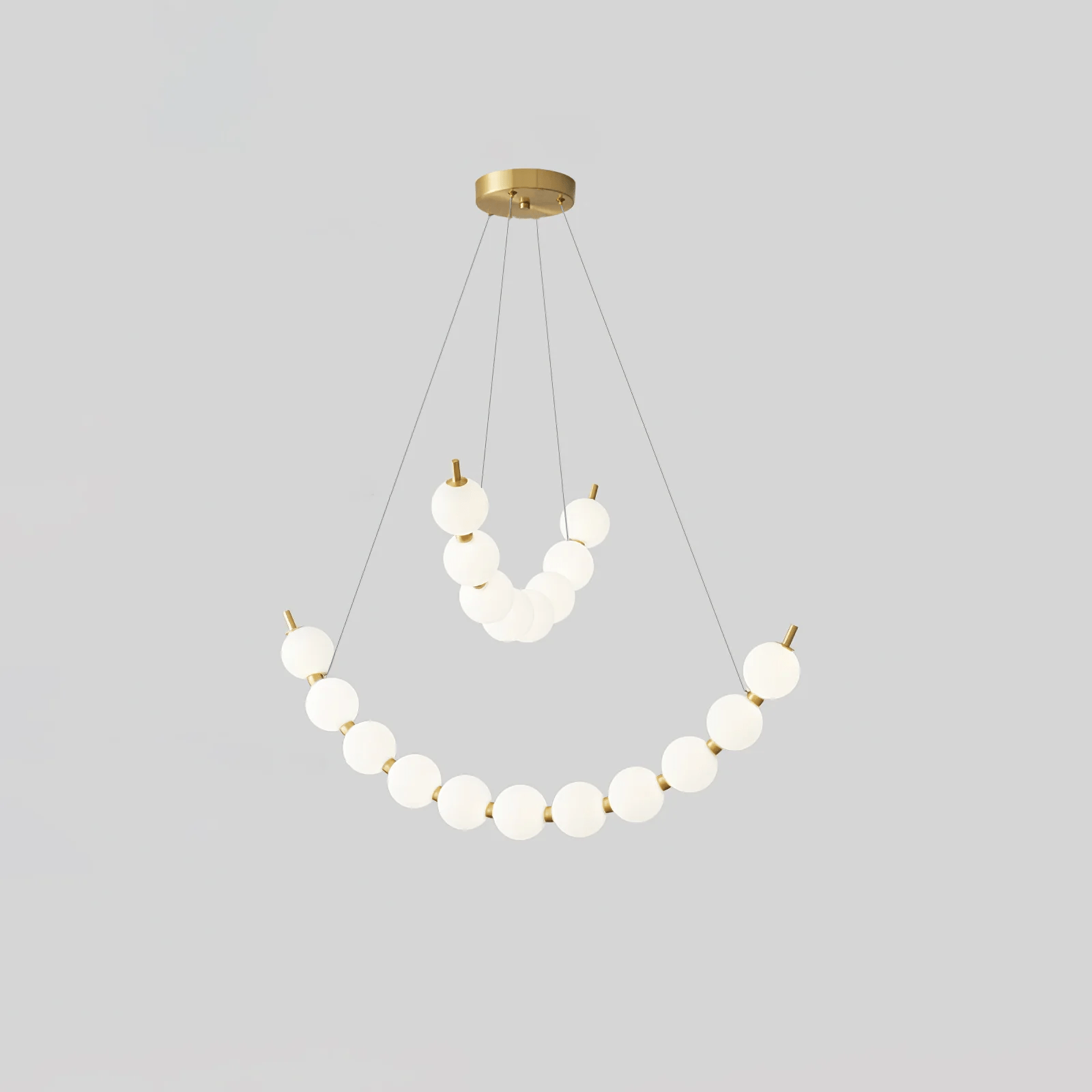Cetalan Elegance Art Pearls Plastic Chandelier - Letslighting