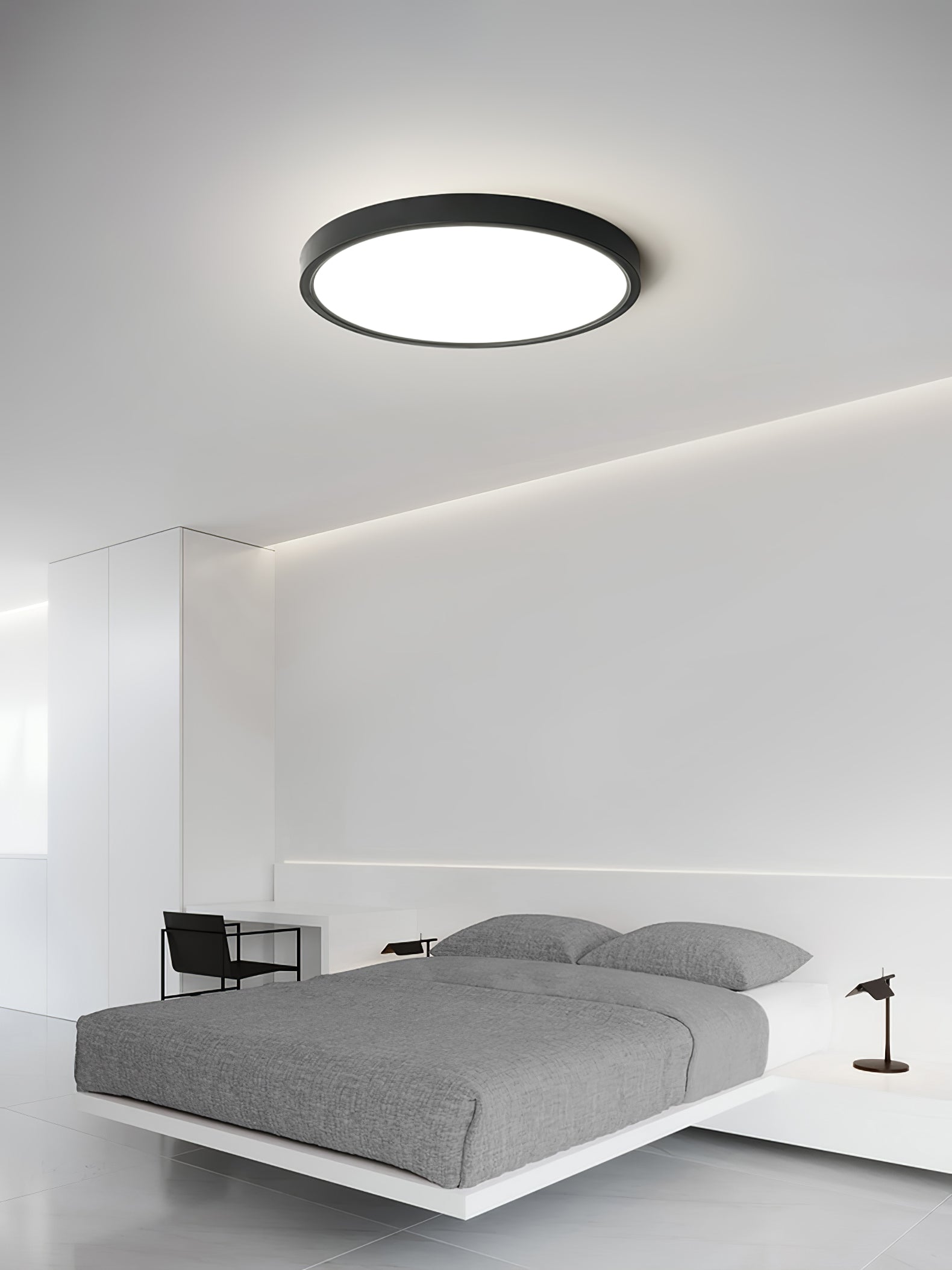 Ulnorisra Modern Minimalist Thinnest Round Ceiling Light - Letslighting