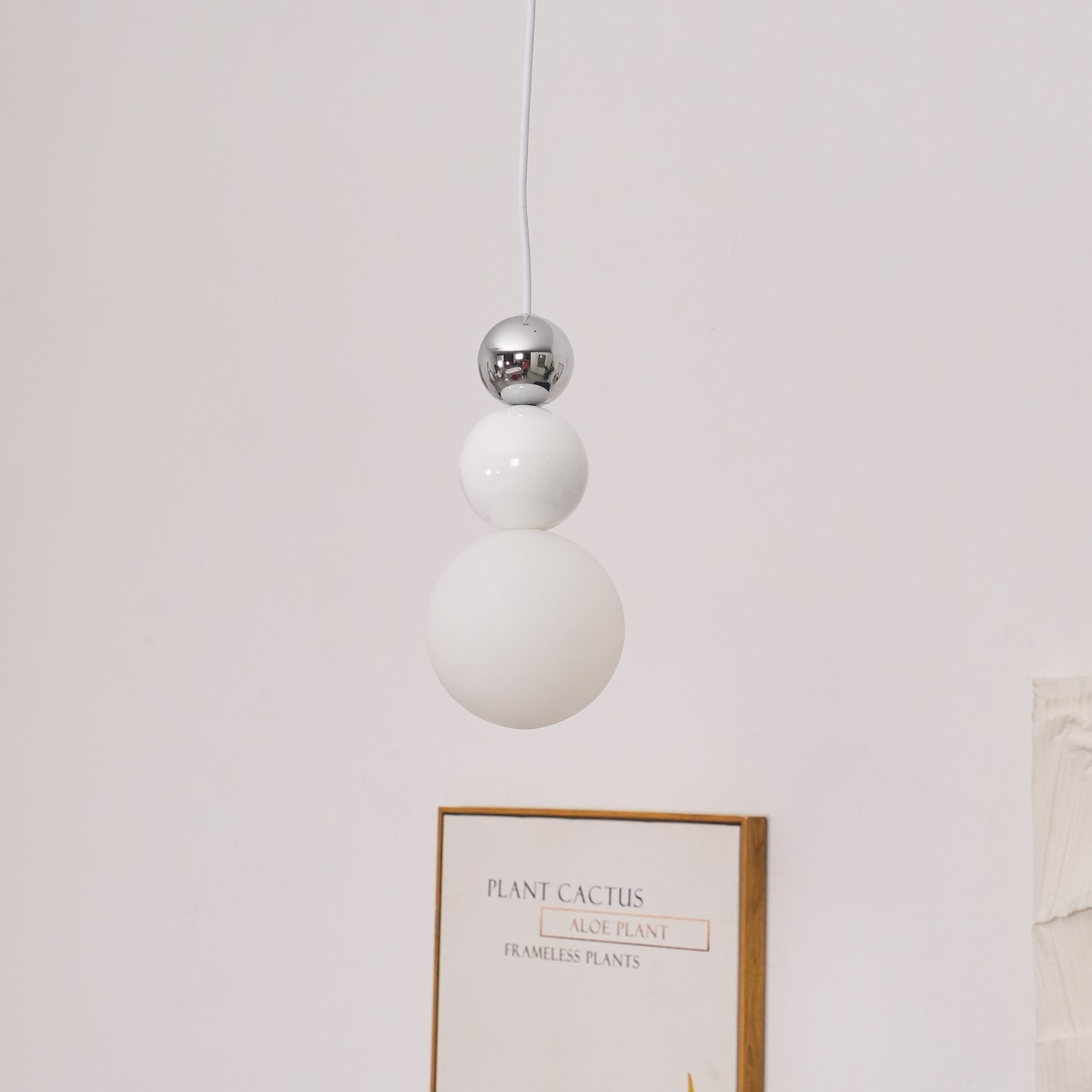 Orbis Acrylic Three Ball Pendant Lamp - Letslighting