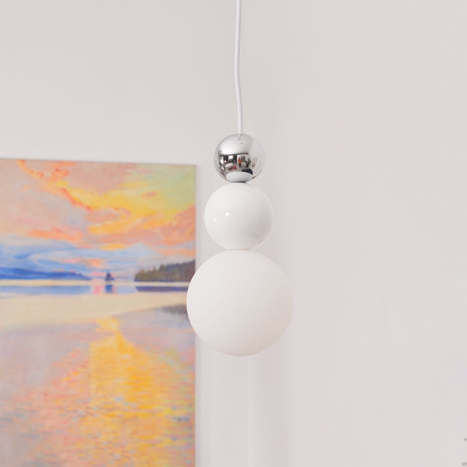 Orbis Acrylic Three Ball Pendant Lamp - Letslighting