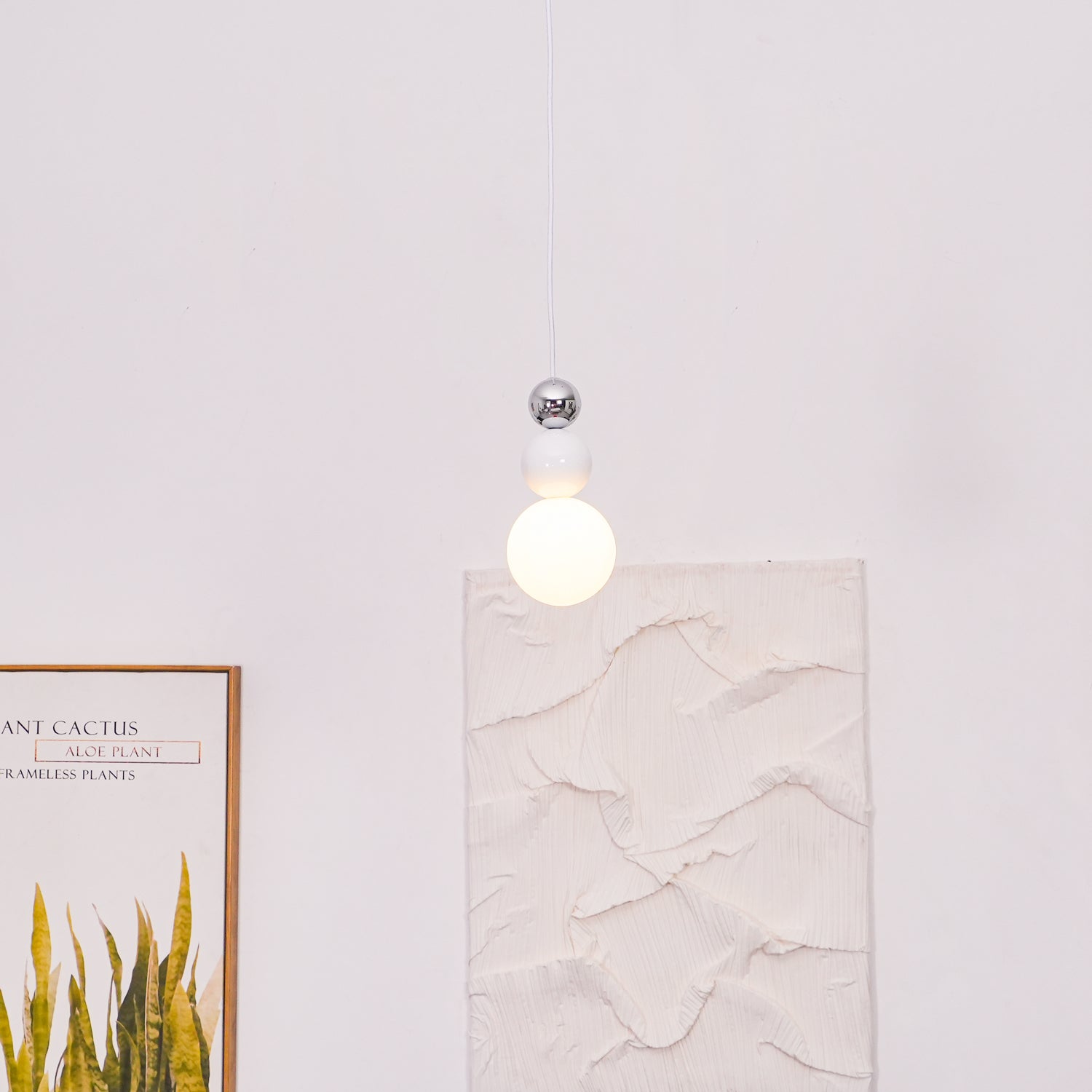 Orbis Acrylic Three Ball Pendant Lamp - Letslighting