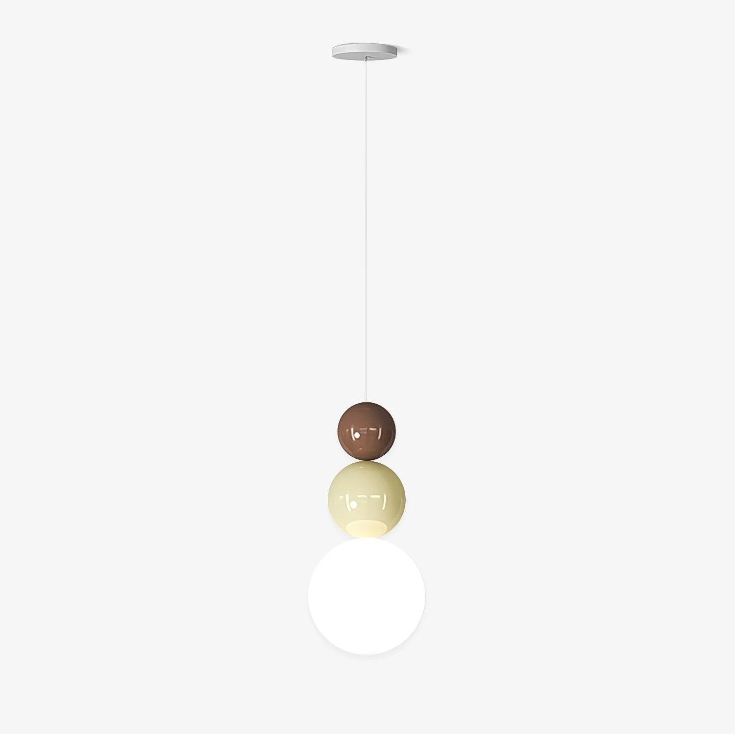 Orbis Acrylic Three Ball Pendant Lamp - Letslighting