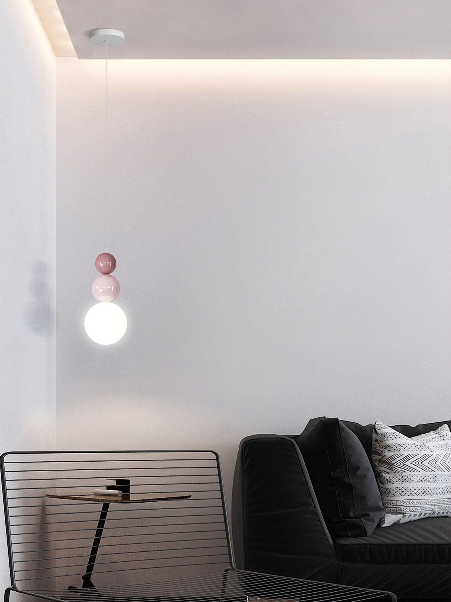 Orbis Acrylic Three Ball Pendant Lamp - Letslighting