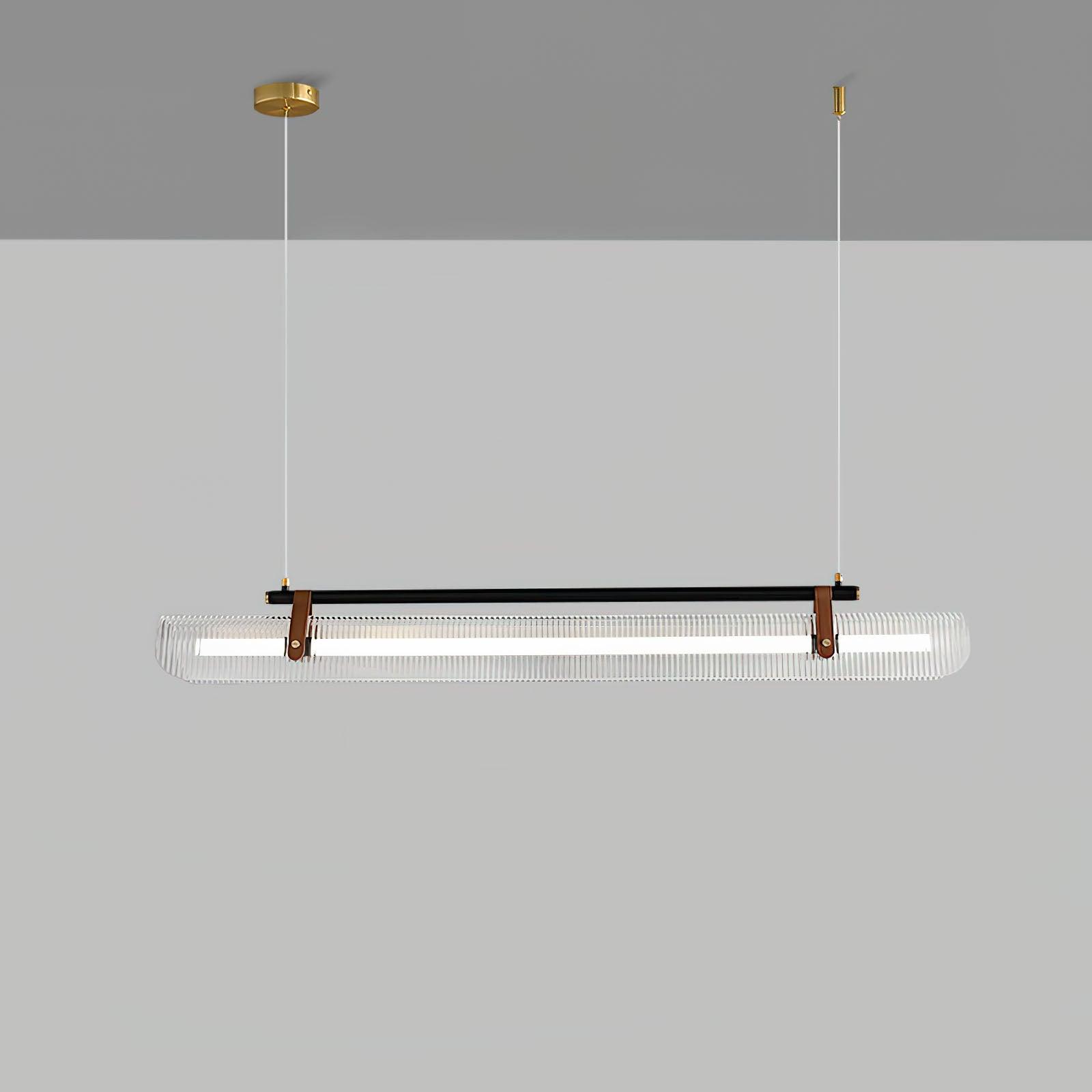 Lustra Pendant Lamp Acrylic Linear Modern for Dining Room - Letslighting