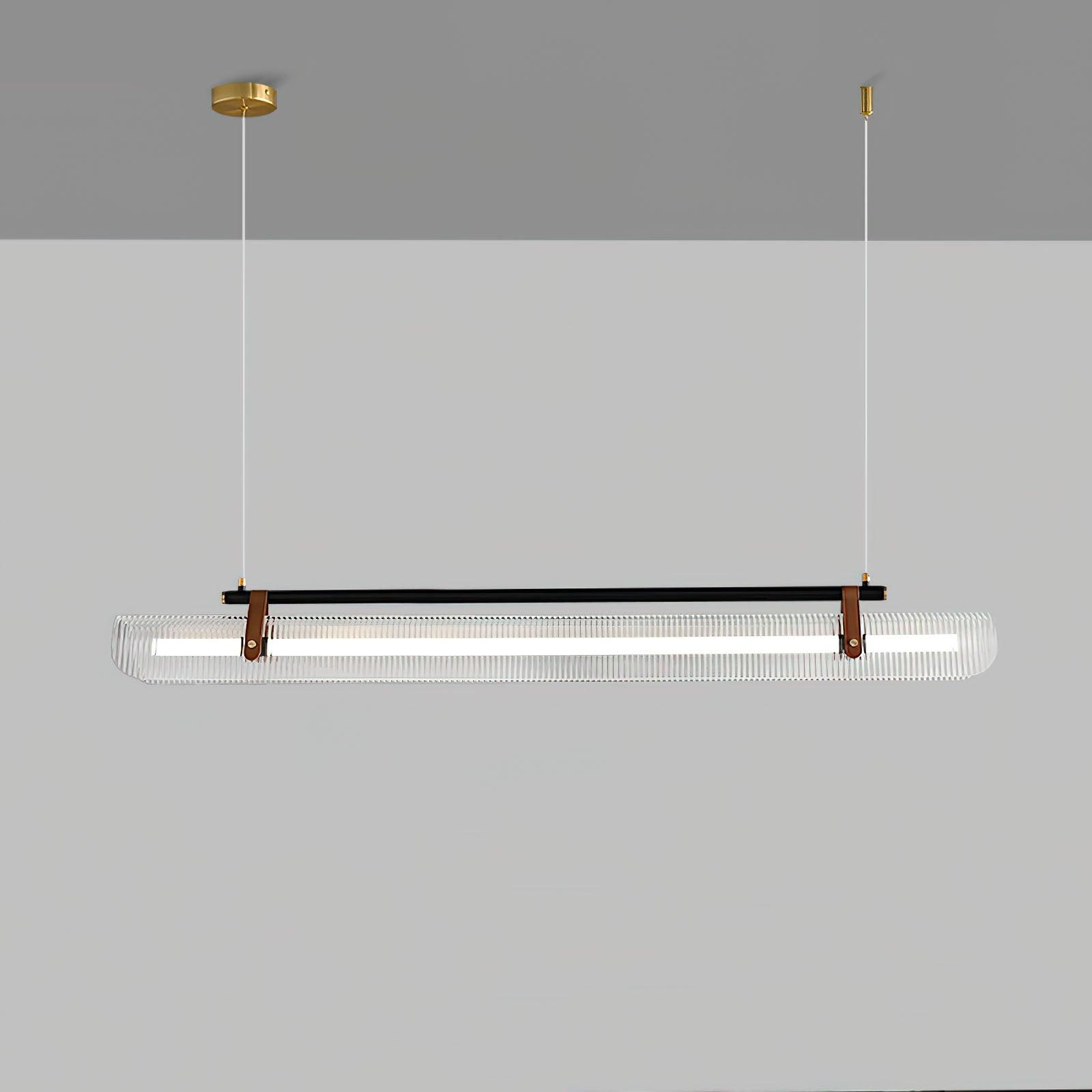 Lustra Pendant Lamp Acrylic Linear Modern for Dining Room - Letslighting