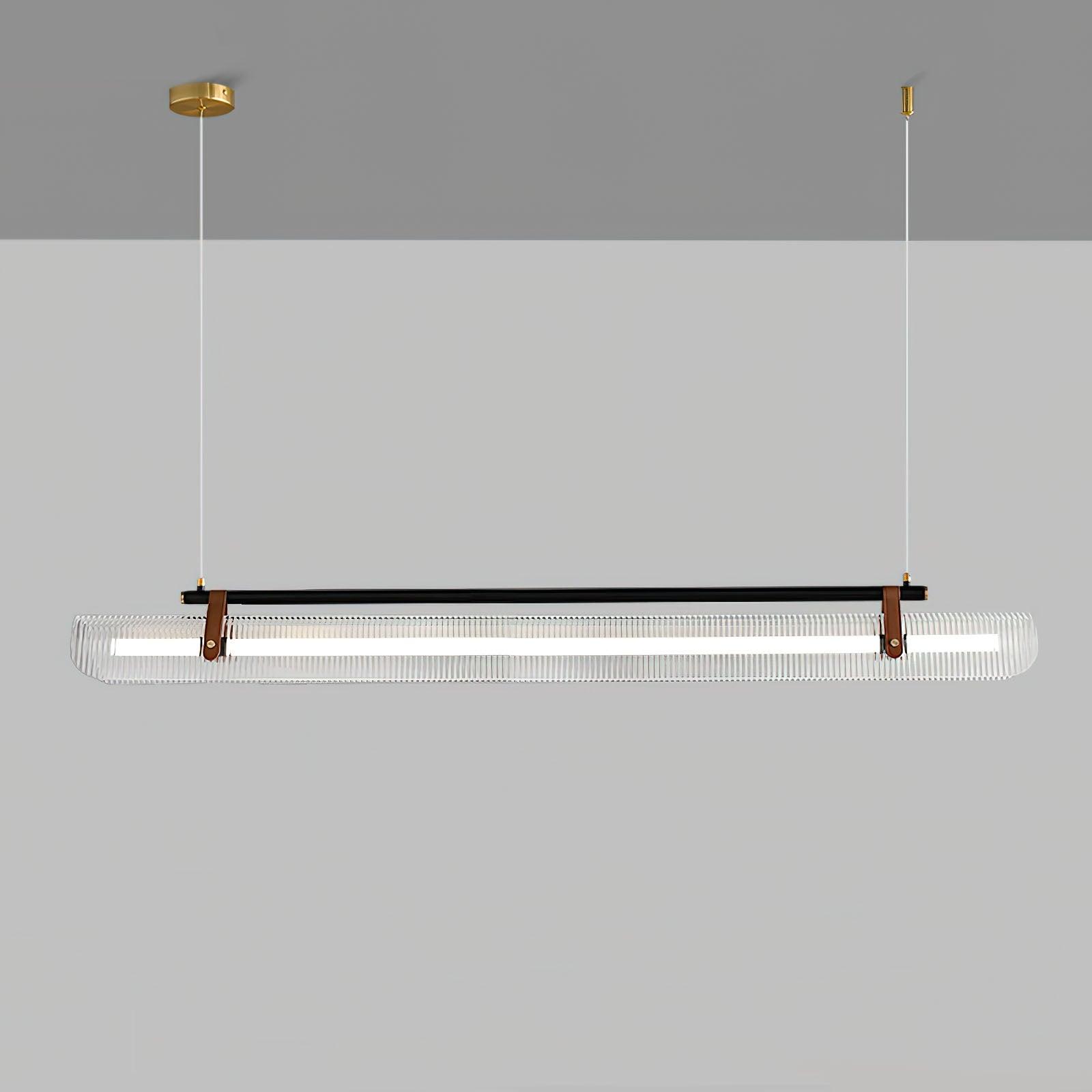 Lustra Pendant Lamp Acrylic Linear Modern for Dining Room - Letslighting