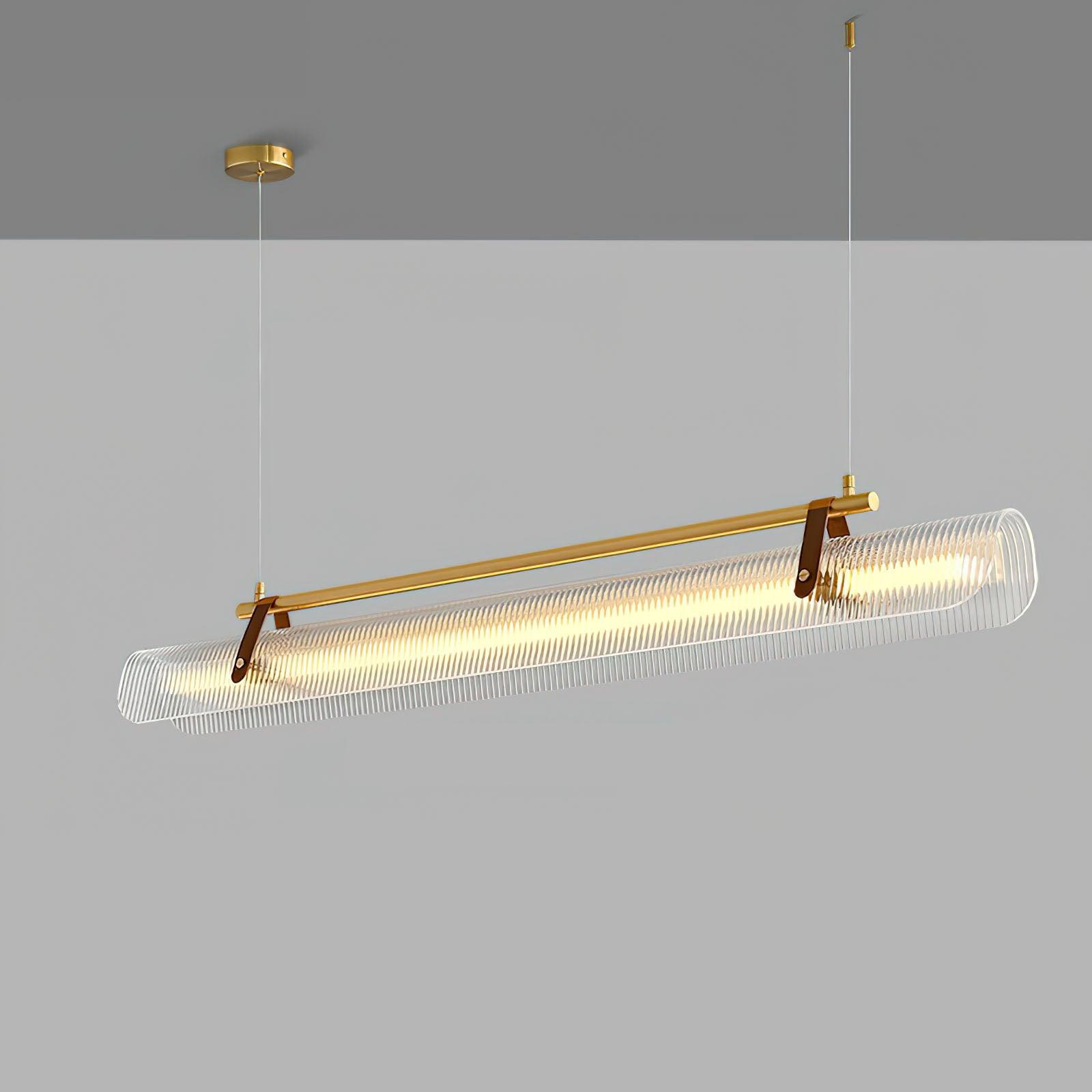 Lustra Pendant Lamp Acrylic Linear Modern for Dining Room - Letslighting