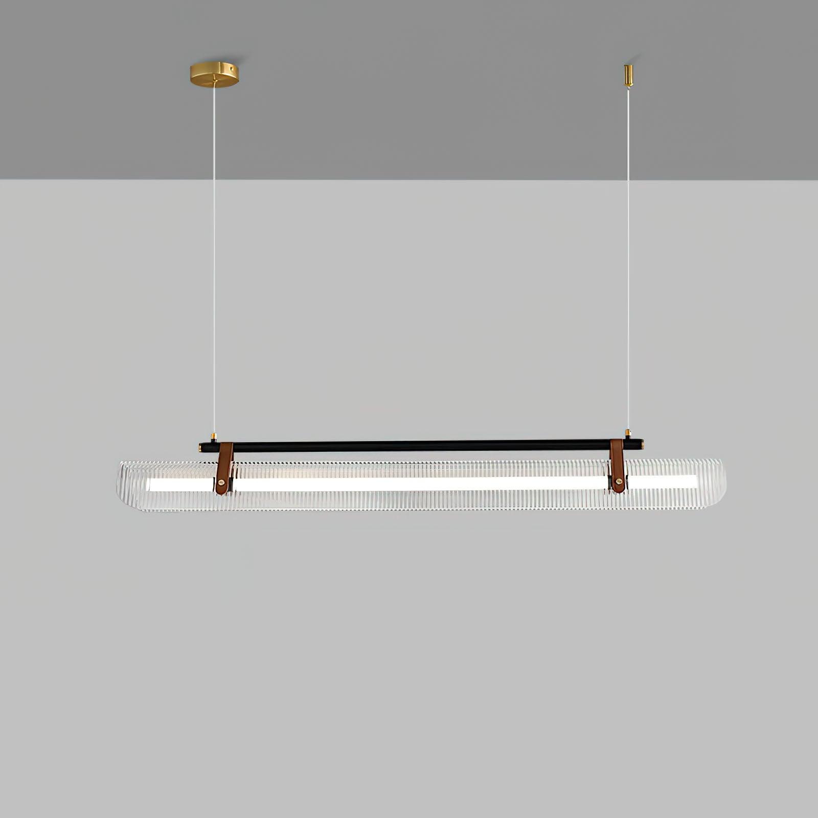 Lustra Pendant Lamp Acrylic Linear Modern for Dining Room - Letslighting