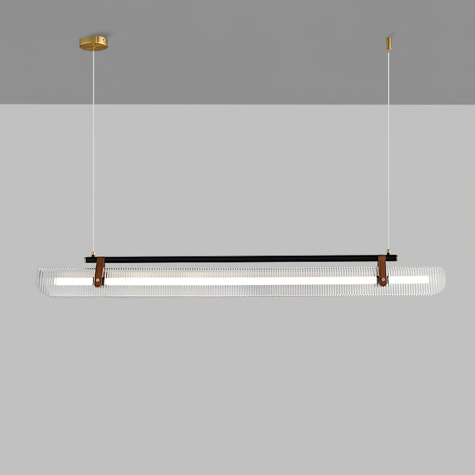 Lustra Pendant Lamp Acrylic Linear Modern for Dining Room - Letslighting