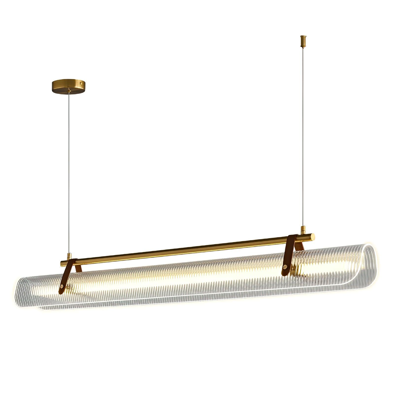Lustra Pendant Lamp Acrylic Linear Modern for Dining Room - Letslighting