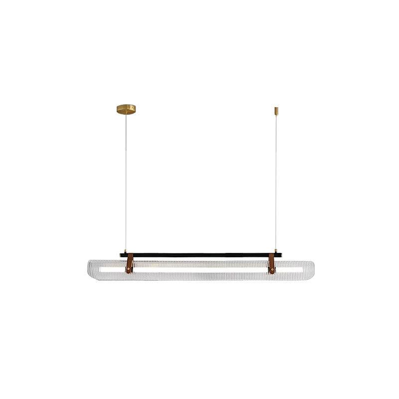 Lustra Pendant Lamp Acrylic Linear Modern for Dining Room - Letslighting