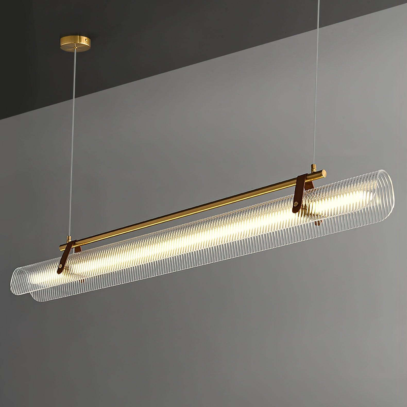 Lustra Pendant Lamp Acrylic Linear Modern for Dining Room - Letslighting