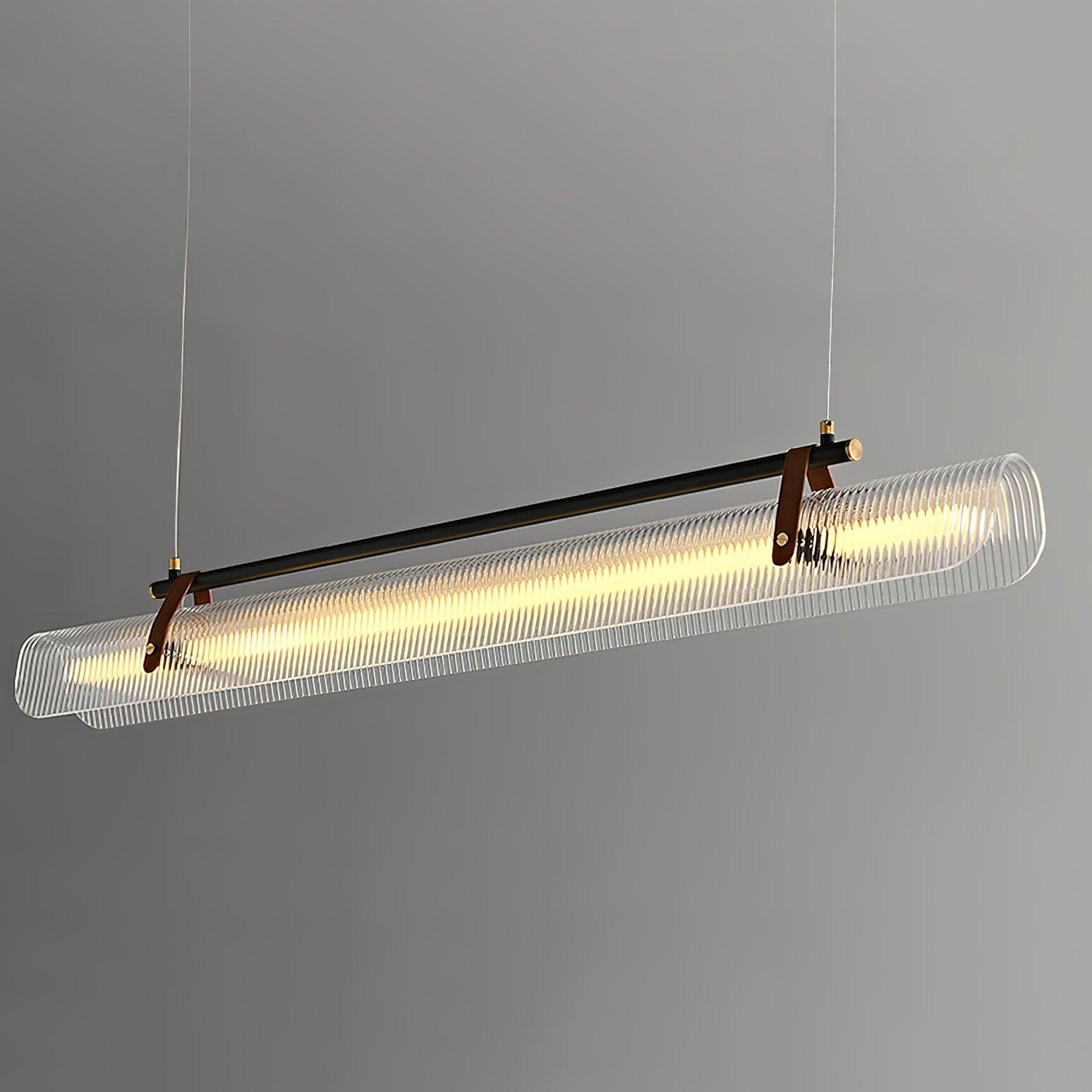 Lustra Pendant Lamp Acrylic Linear Modern for Dining Room - Letslighting