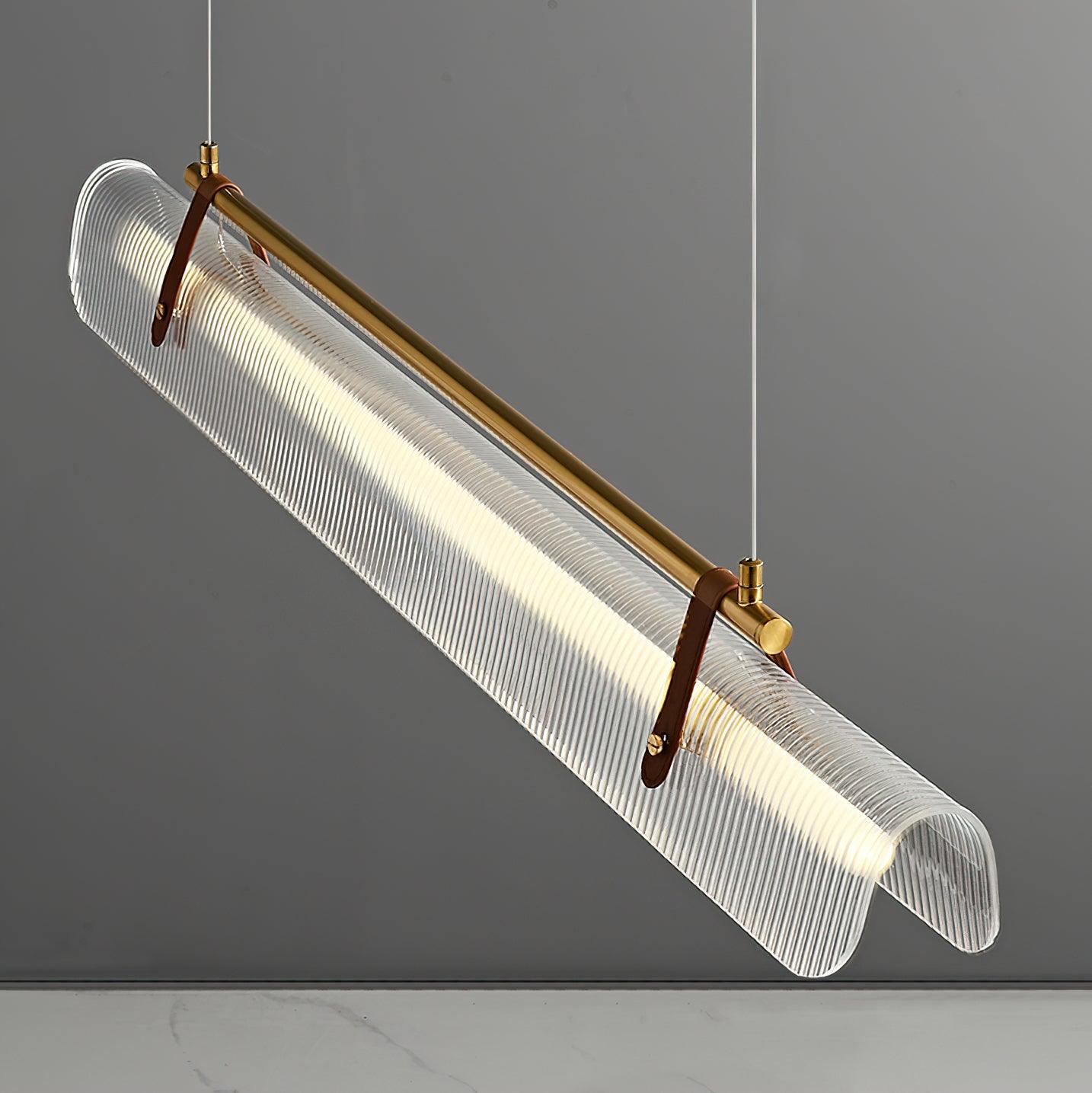 Lustra Pendant Lamp Acrylic Linear Modern for Dining Room - Letslighting