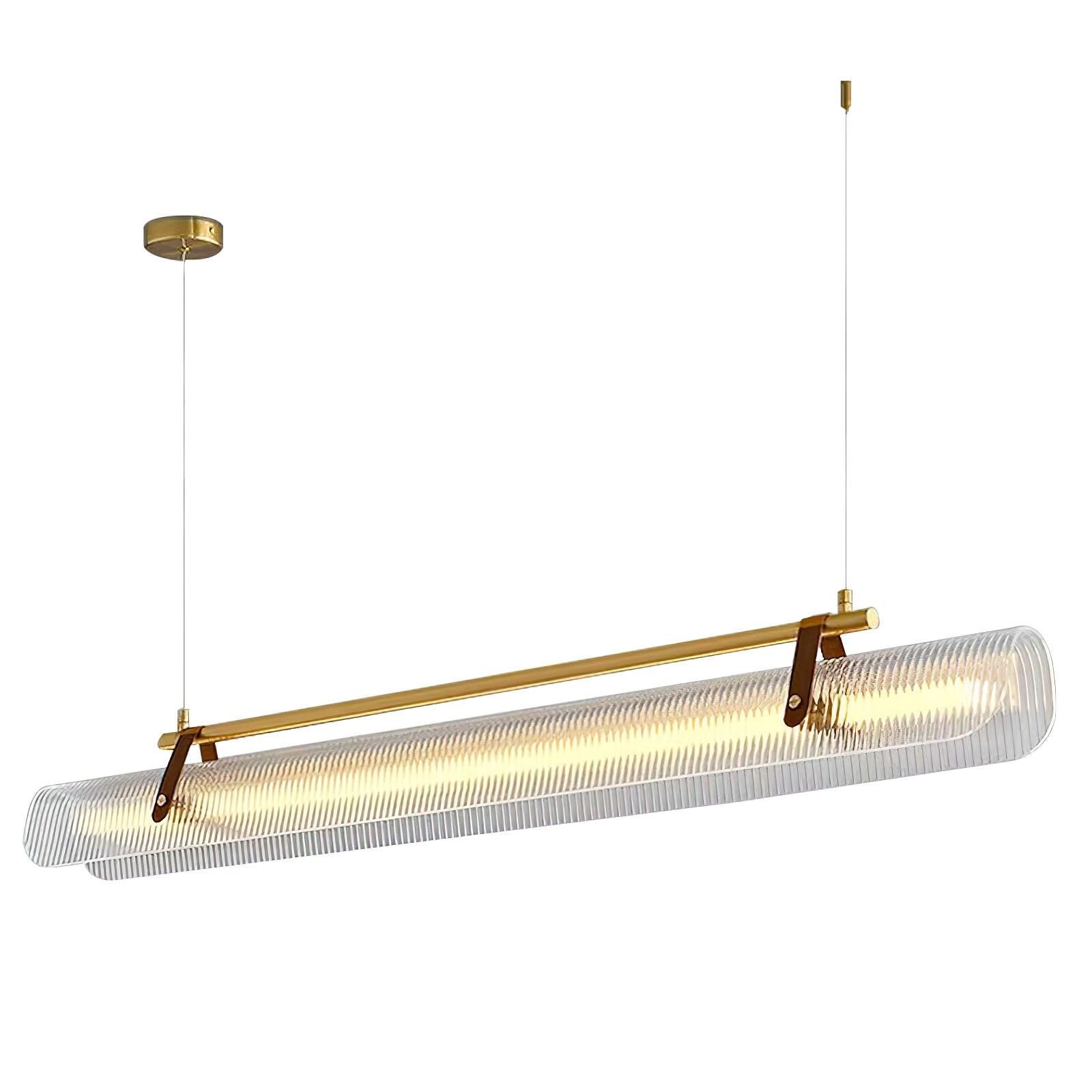 Lustra Pendant Lamp Acrylic Linear Modern for Dining Room - Letslighting