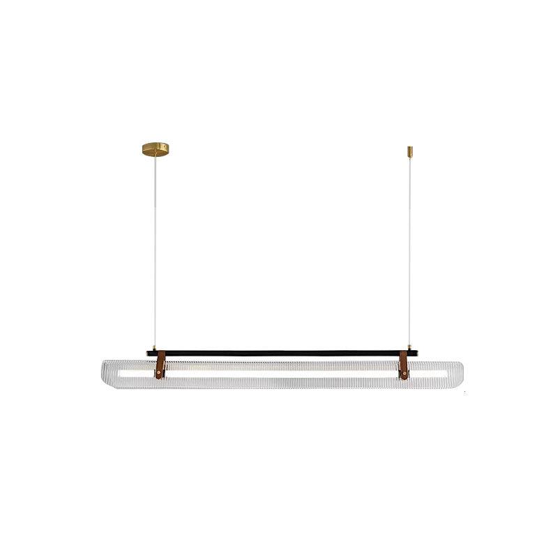 Lustra Pendant Lamp Acrylic Linear Modern for Dining Room - Letslighting