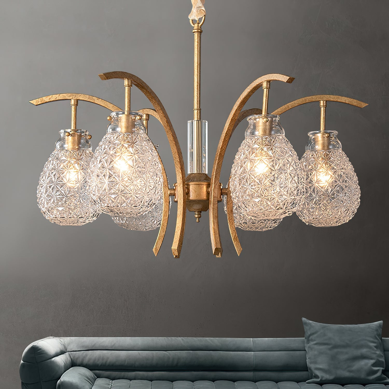 Postmodern Luxury Glass Chandelier - Letslighting
