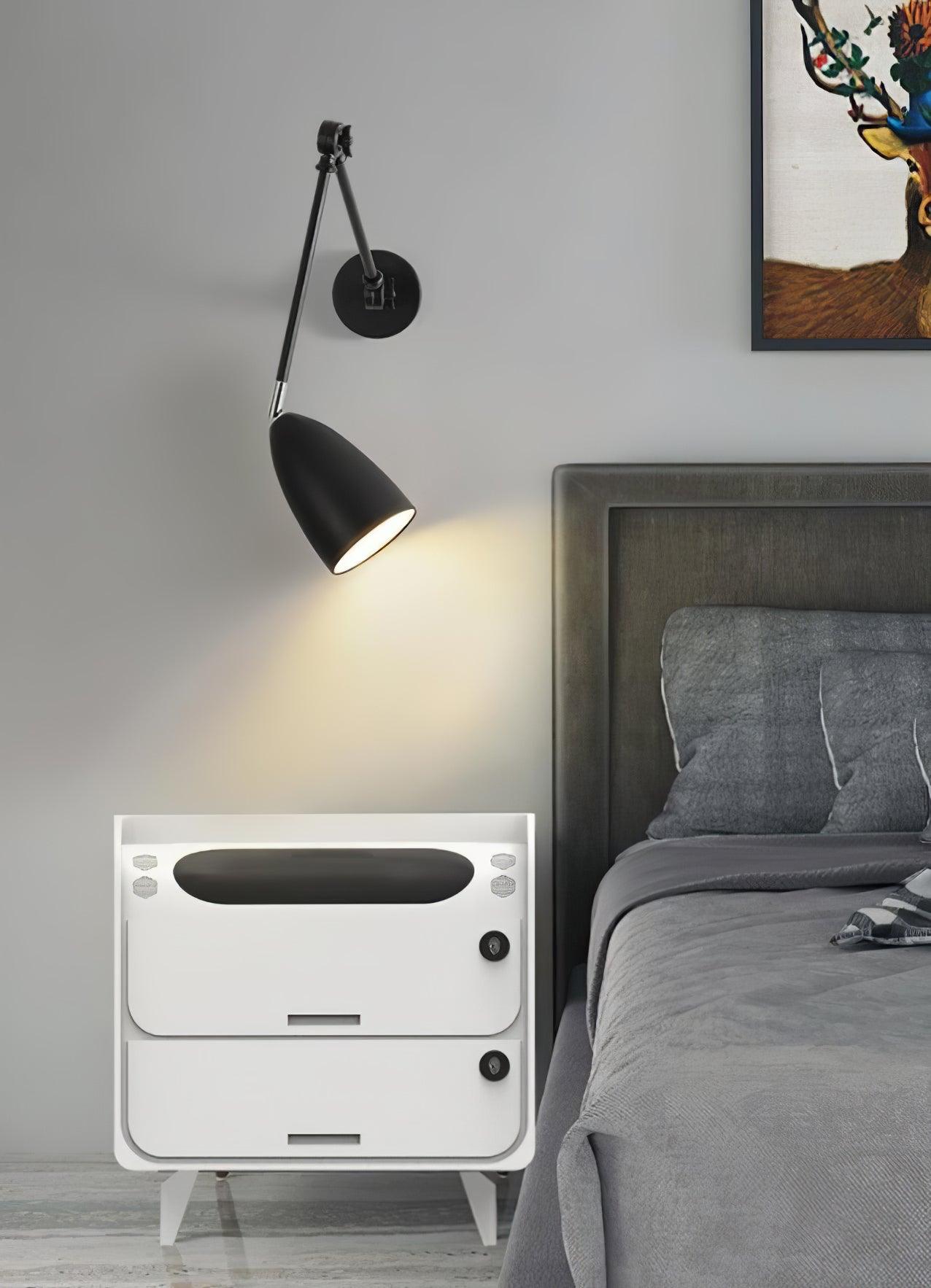 Ulrinel Adjustable Swing Arm Wall Lamp - Letslighting