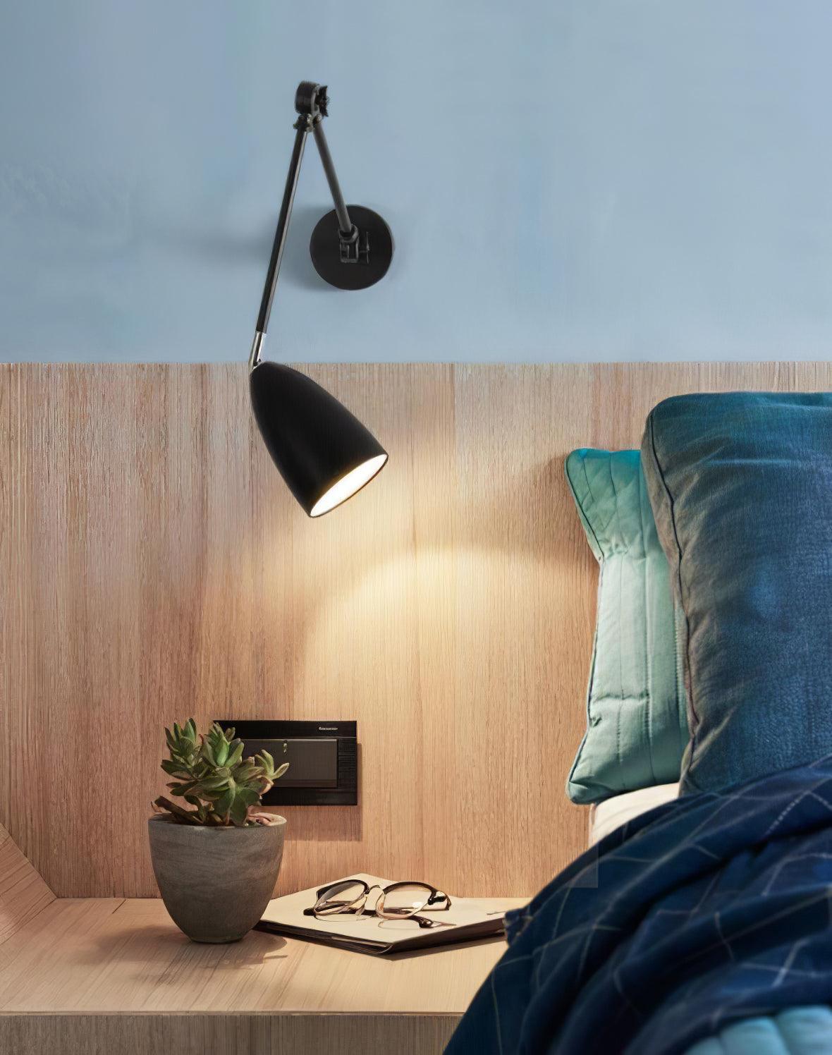 Ulrinel Adjustable Swing Arm Wall Lamp - Letslighting