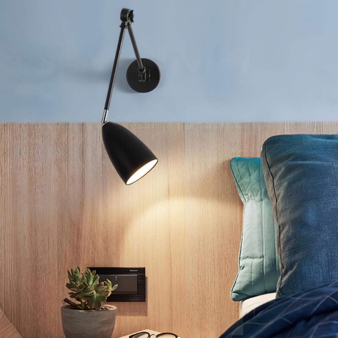 Ulrinel Adjustable Swing Arm Wall Lamp - Letslighting