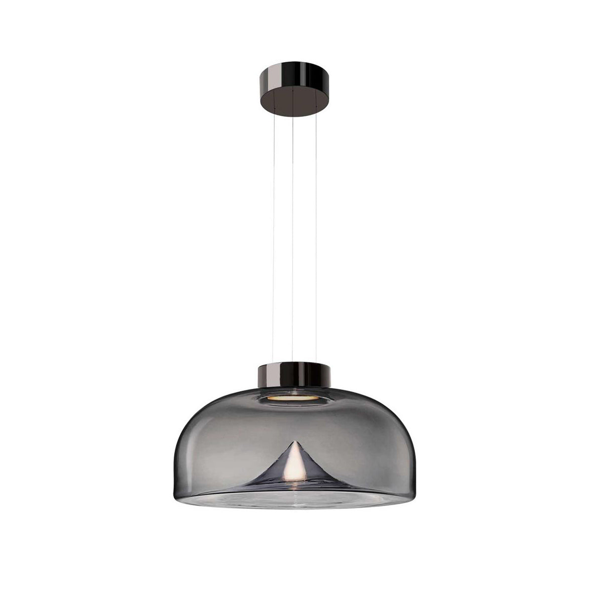 Modern Minimalist Dome-shaped Glass Pendant Light - Letslighting