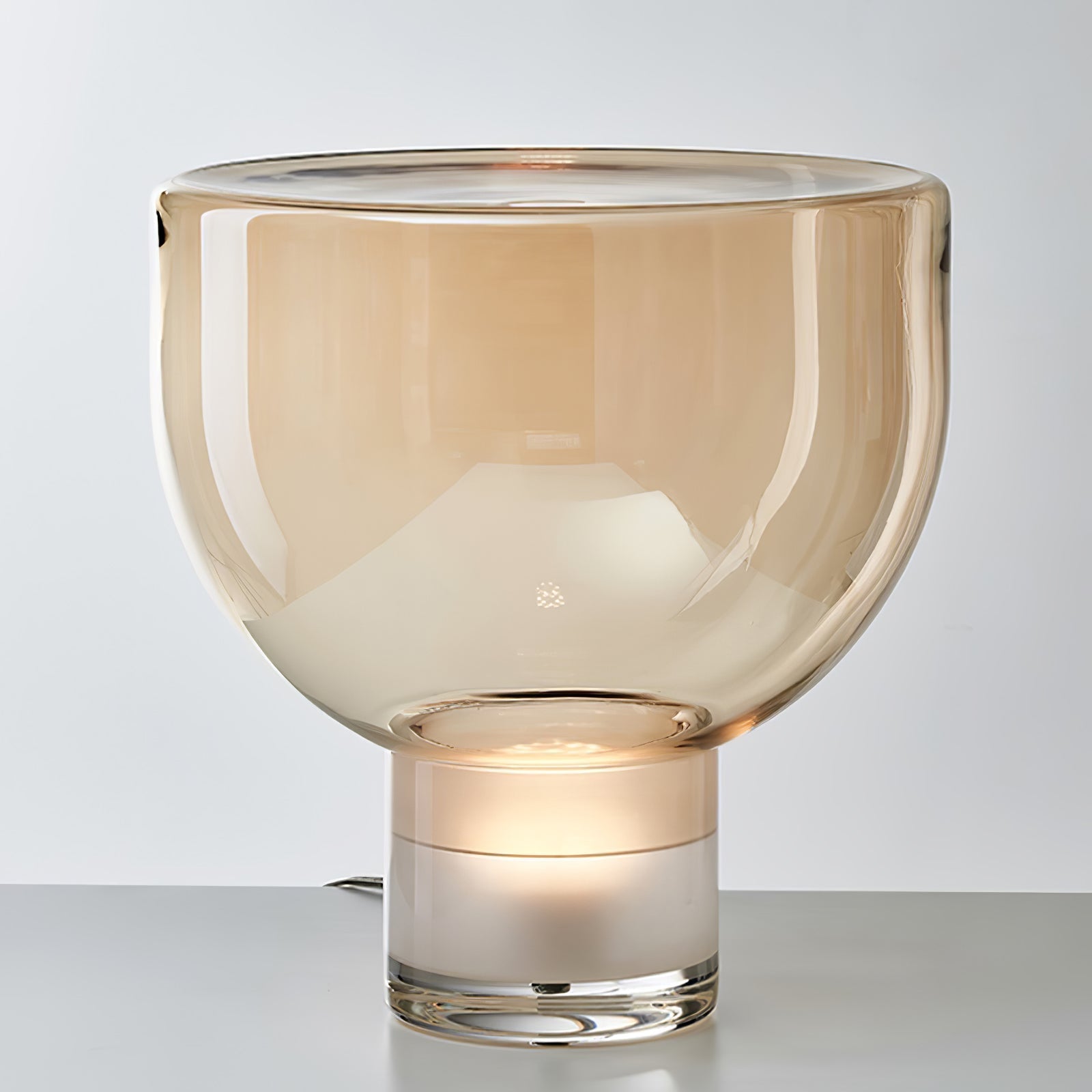 Velux Glass Elegant Table Lamp - Letslighting