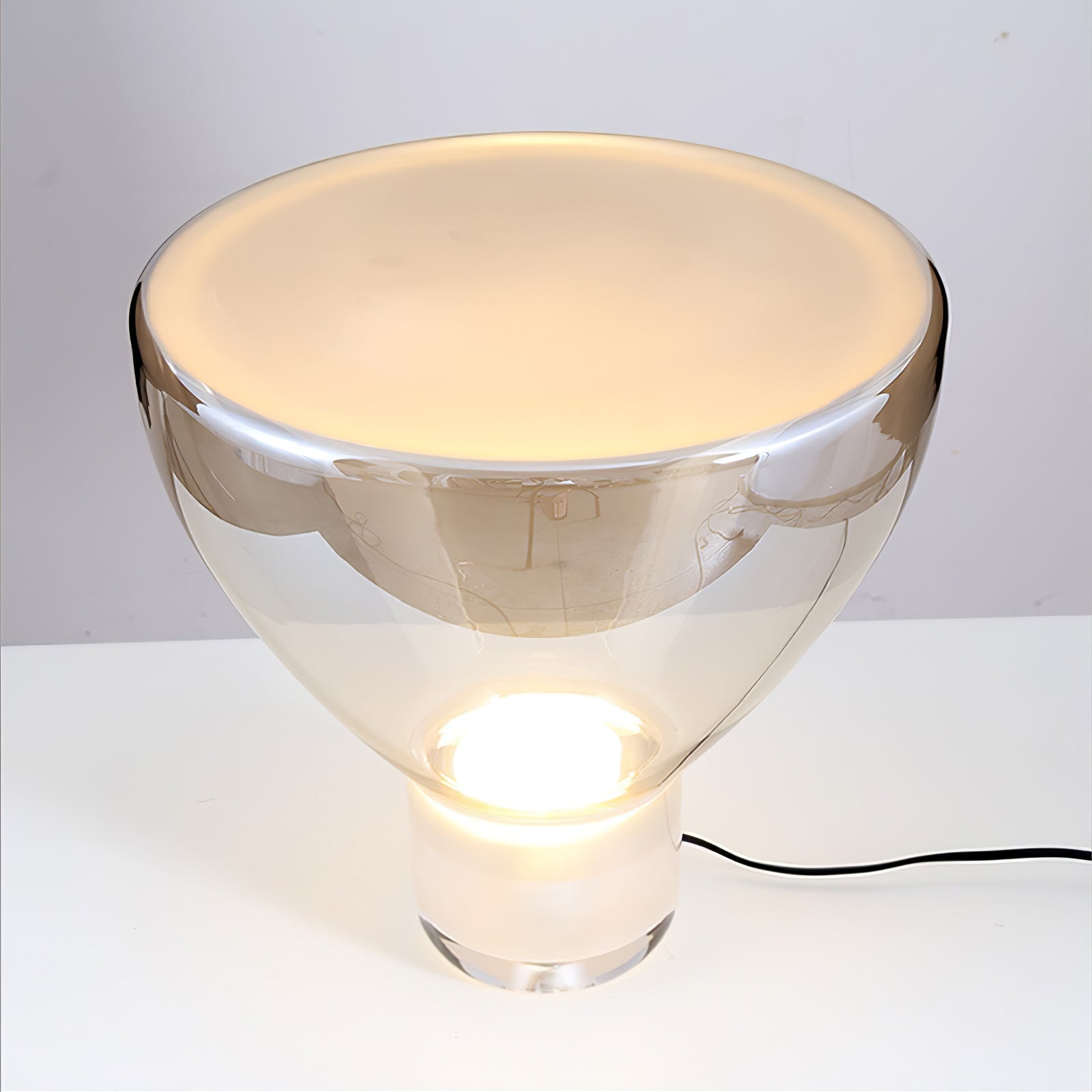 Velux Glass Elegant Table Lamp - Letslighting